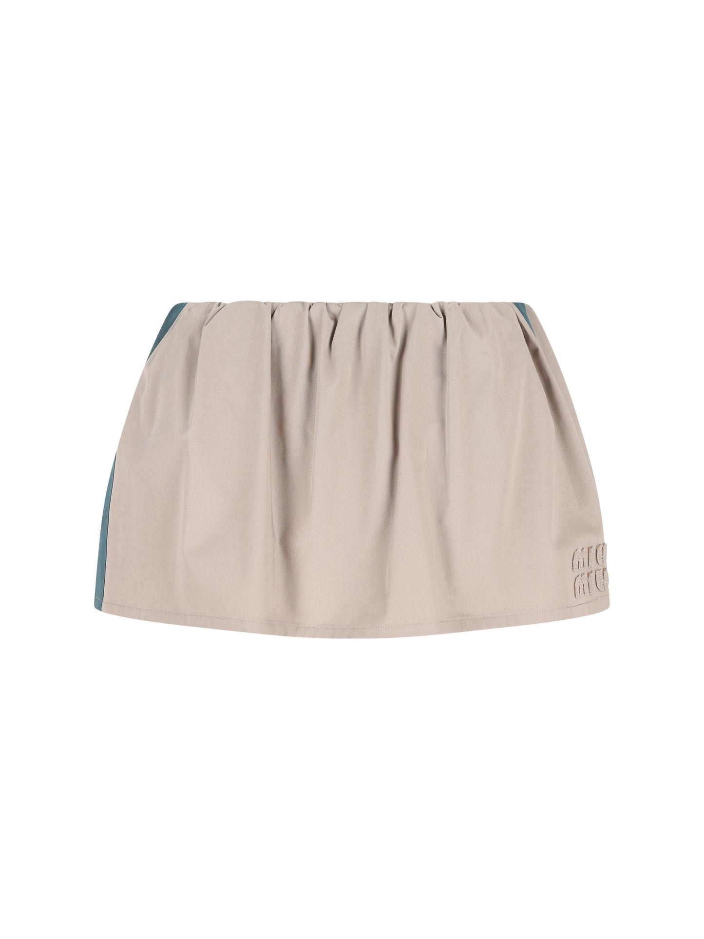 Gonna realizzata in cotone. MG2638 19CTF0D3K MIU MIU 