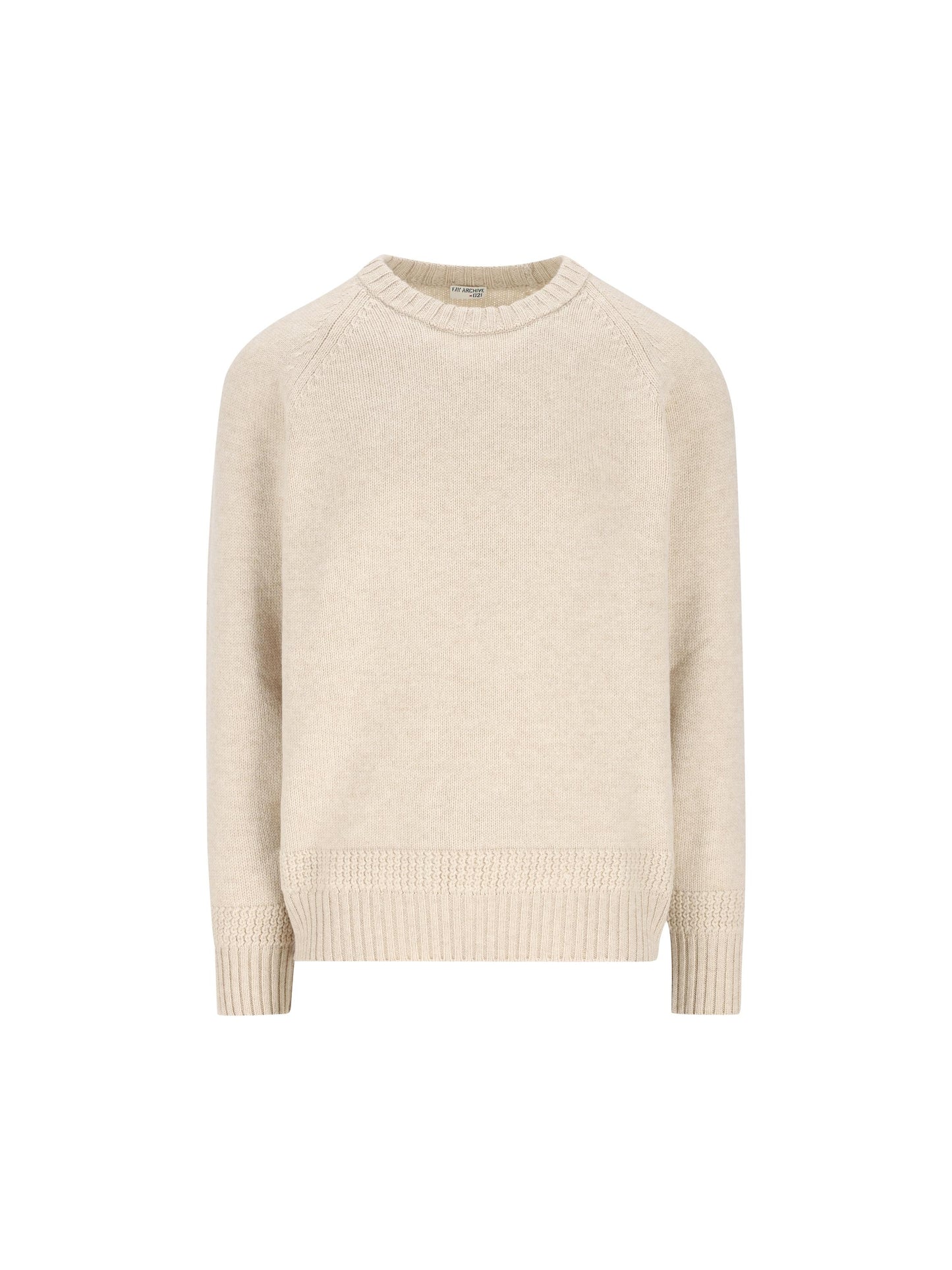 Pullover realizzato in lana. MMMC1512780WLC B005 FAY 