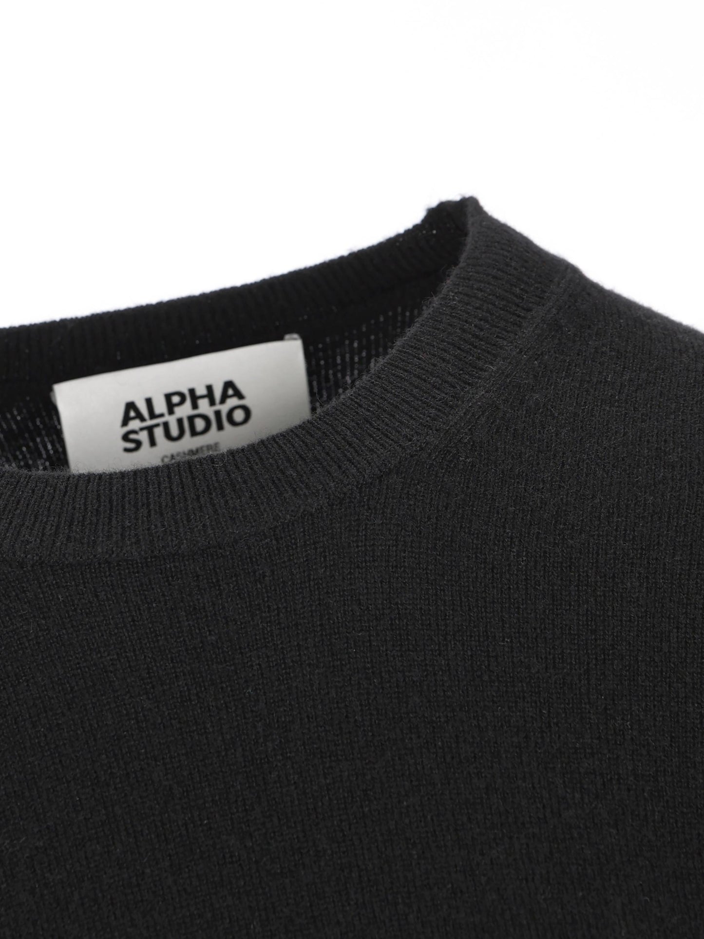 Maglia in Cashmere Manica Corta 4320C 2002 ALPHA STUDIO 