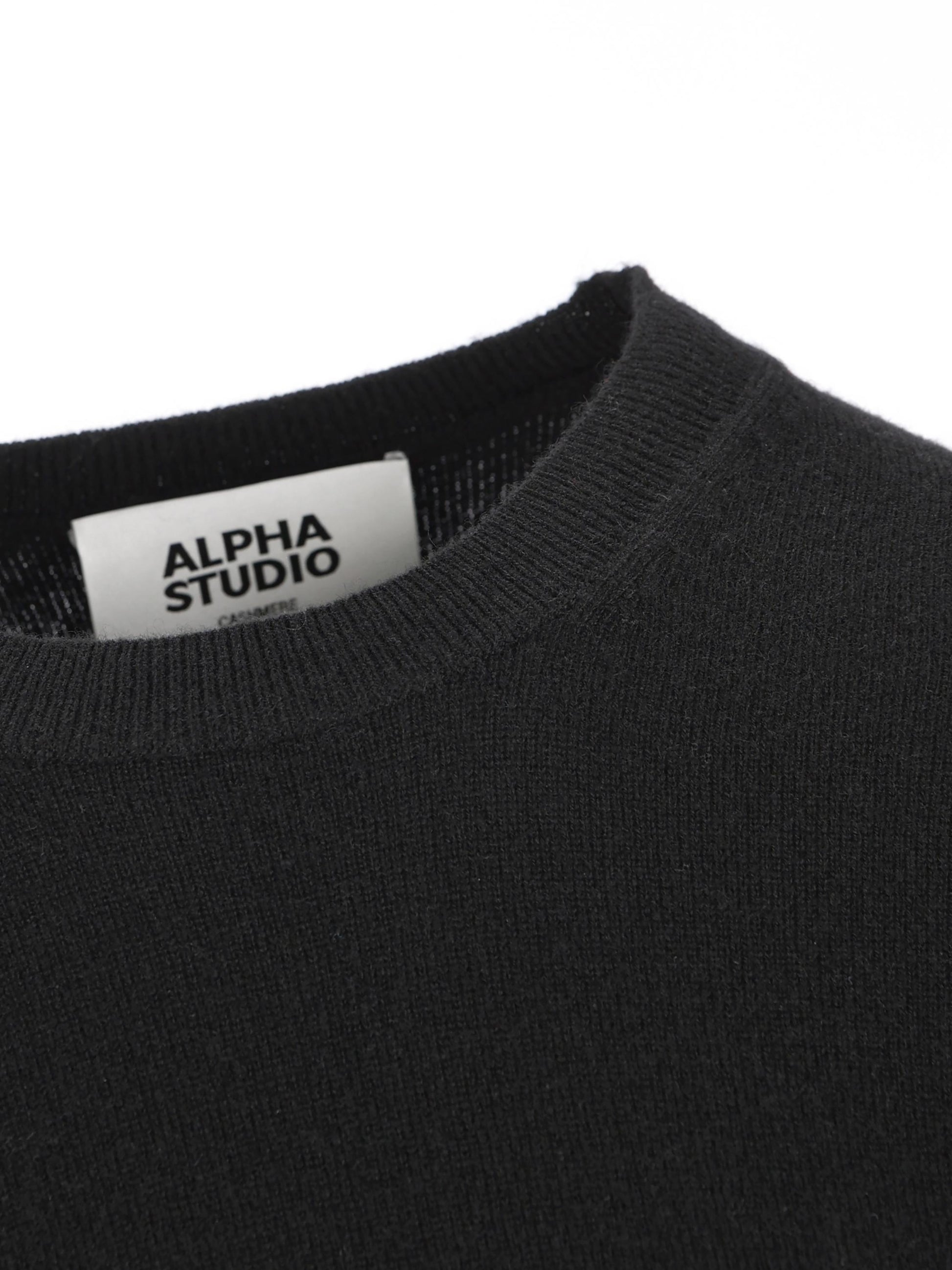 Maglia in Cashmere Manica Corta 4320C 2002 ALPHA STUDIO 
