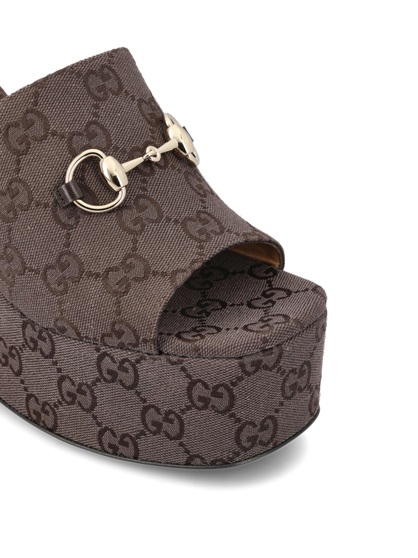 Sandalo realizzato in tessuto GG. 816328 9SF102140 GUCCI 