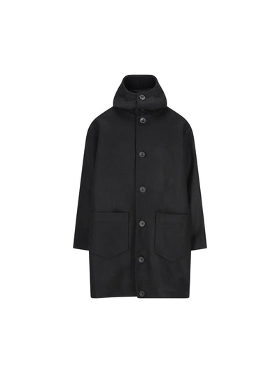 Cappotto realizzato in misto lana vergine. C396CSU 610128 CINI 