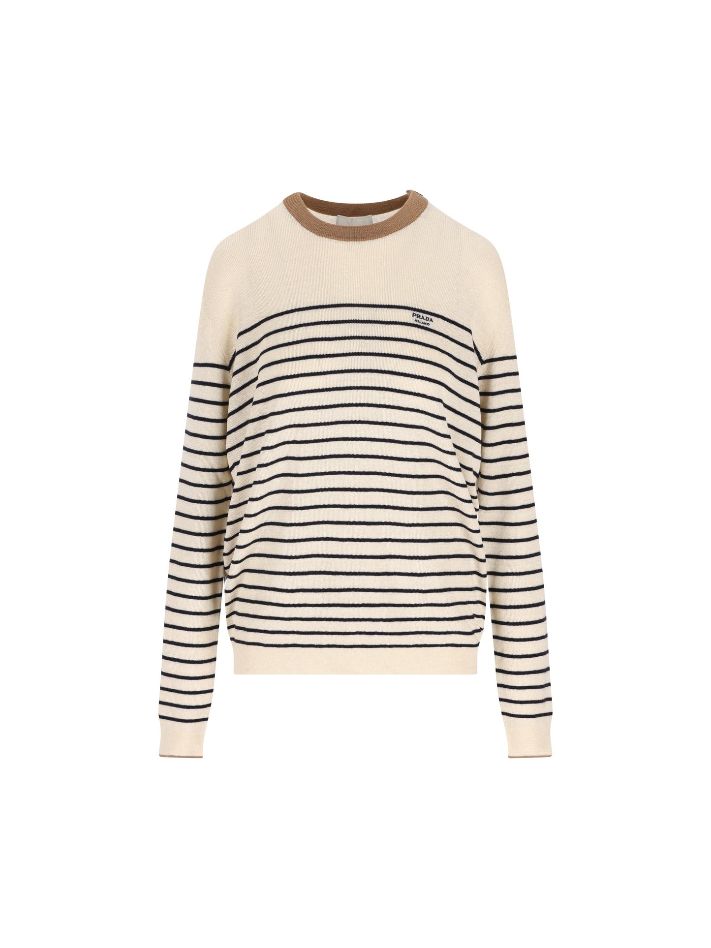 Maglione realizzato in lino e cotone. UMF262 188YF0018 PRADA 