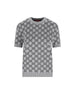 Maglia reversibile in lana jacquard GG 798159 XKD8T1045 GUCCI 