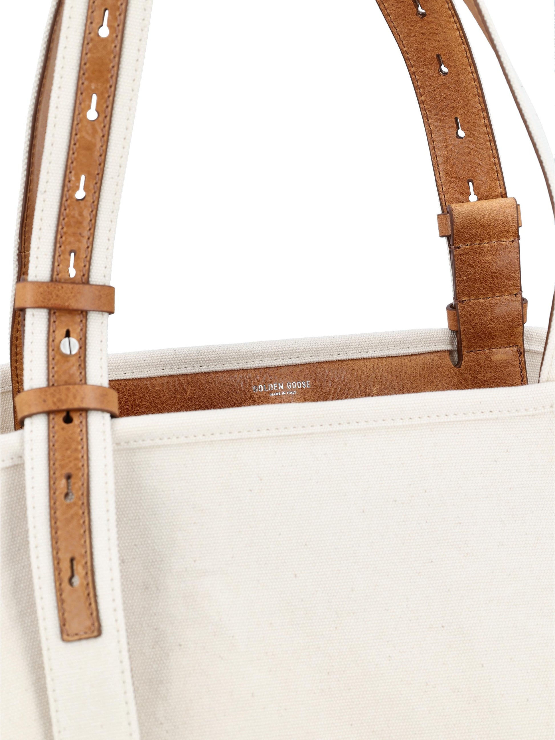 Borsa realizzata in canvas. GWA00694 A00086115232 GOLDEN GOOSE 