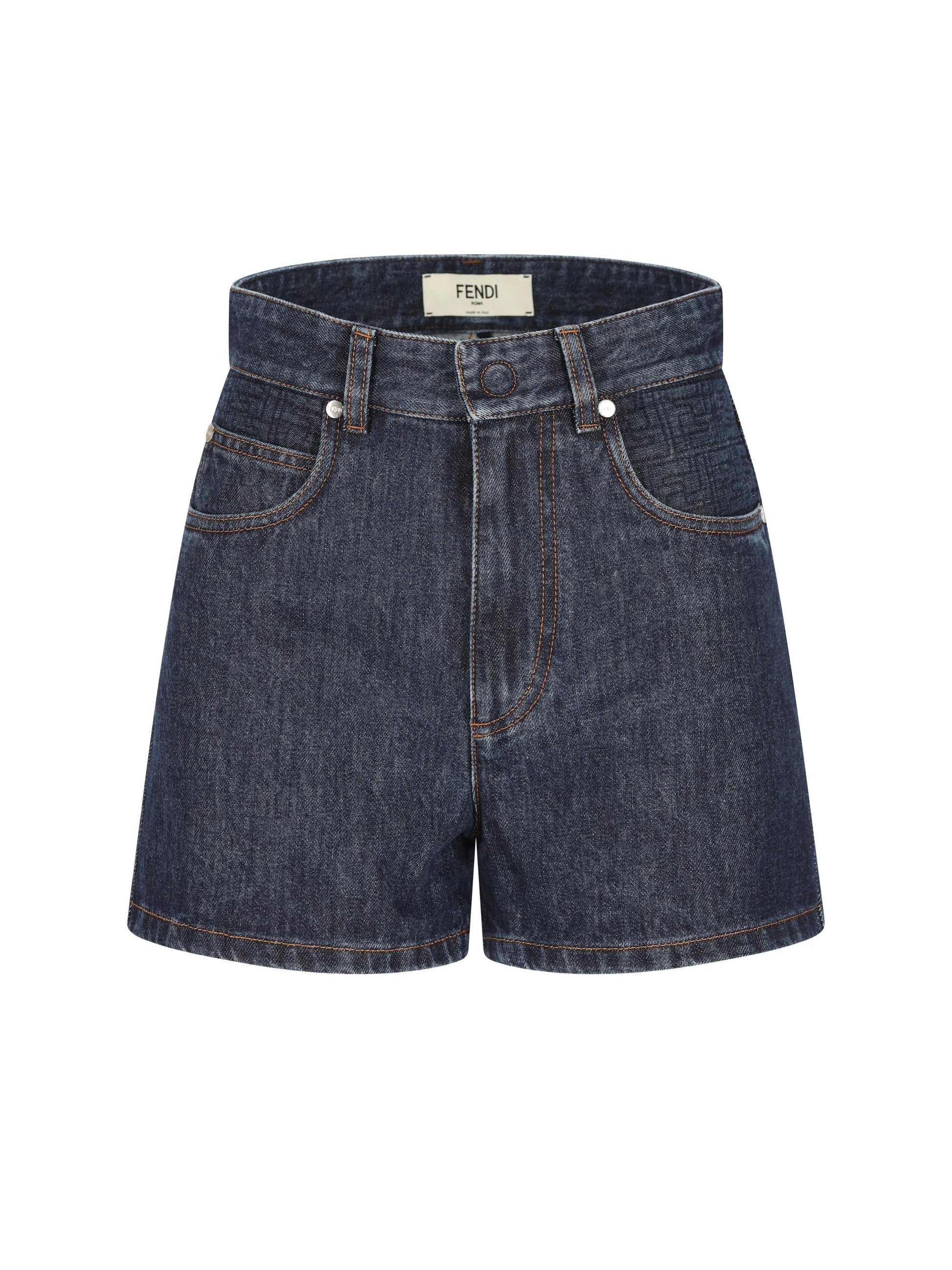 Shorts realizzati in denim. FLP861 AW82F1UKI FENDI 