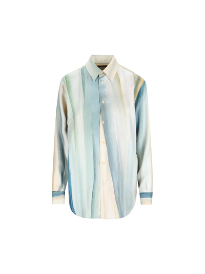 Camicia realizzata in seta. FAQ9088 T1Y0 LORO PIANA 