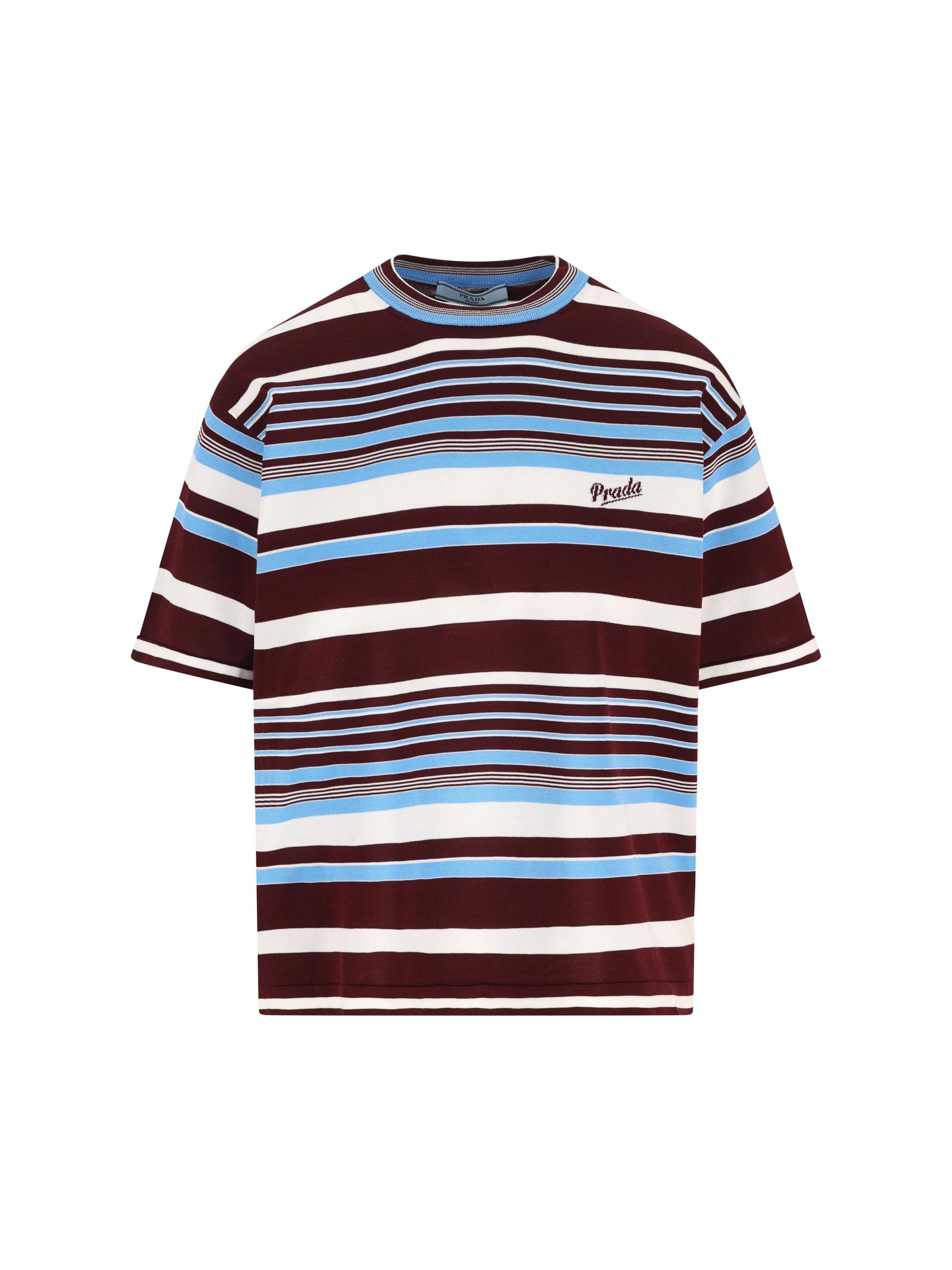 T-Shirt realizzata in cotone. P24B3H 19BRF0RUE PRADA 