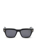 Occhiali da sole realizzati in acetato. AKS-100A-54 BLK AKONI 