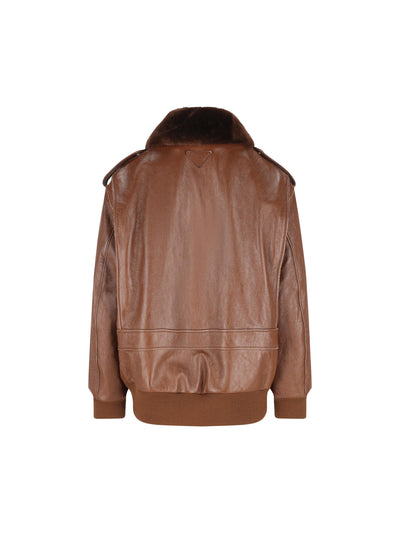 Bomber in pelle di agnello. 58A234 162BF0134 PRADA 