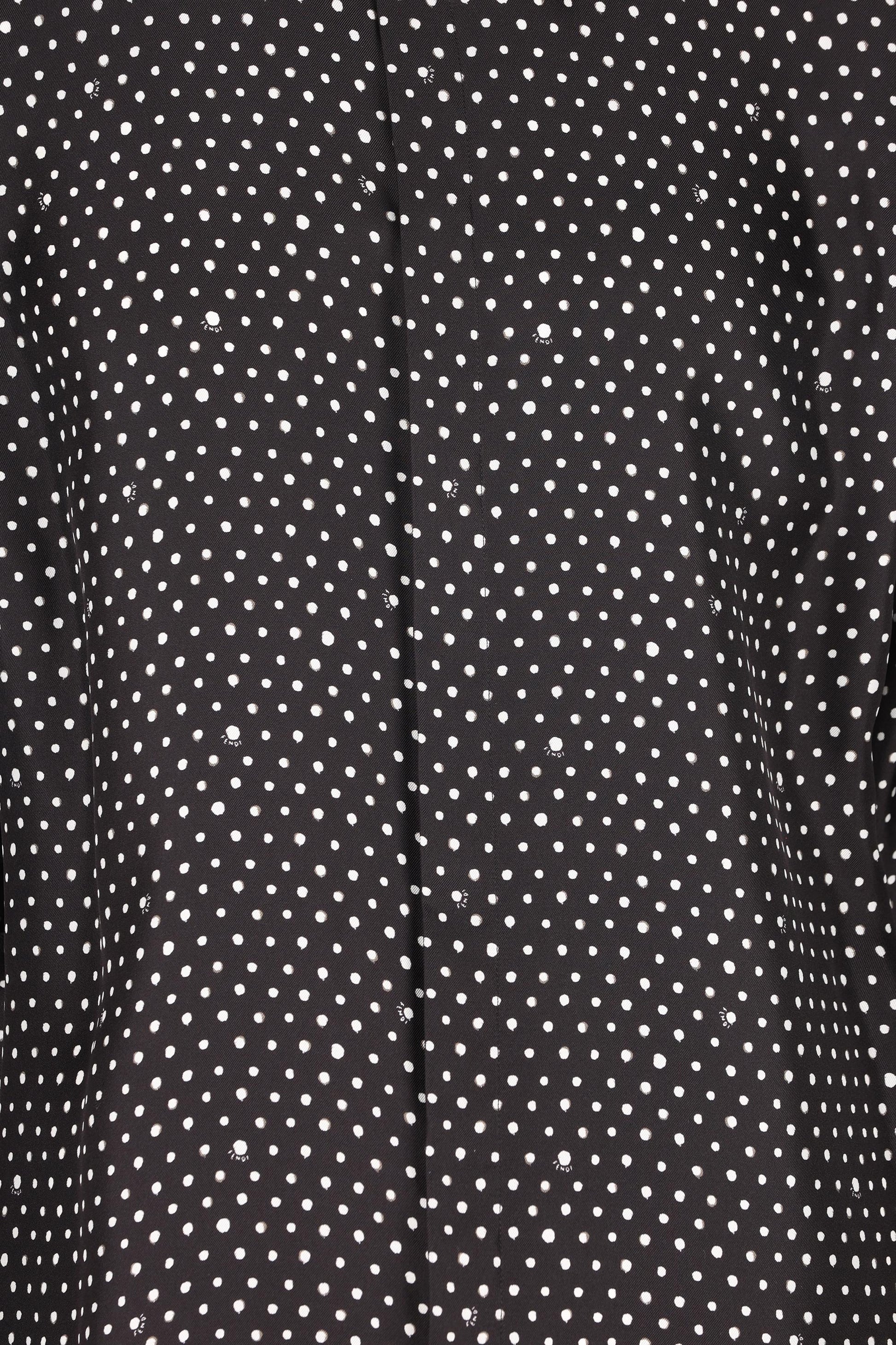 Camicia realizzata in seta. FS0585 AVZ6F0QA1 FENDI 