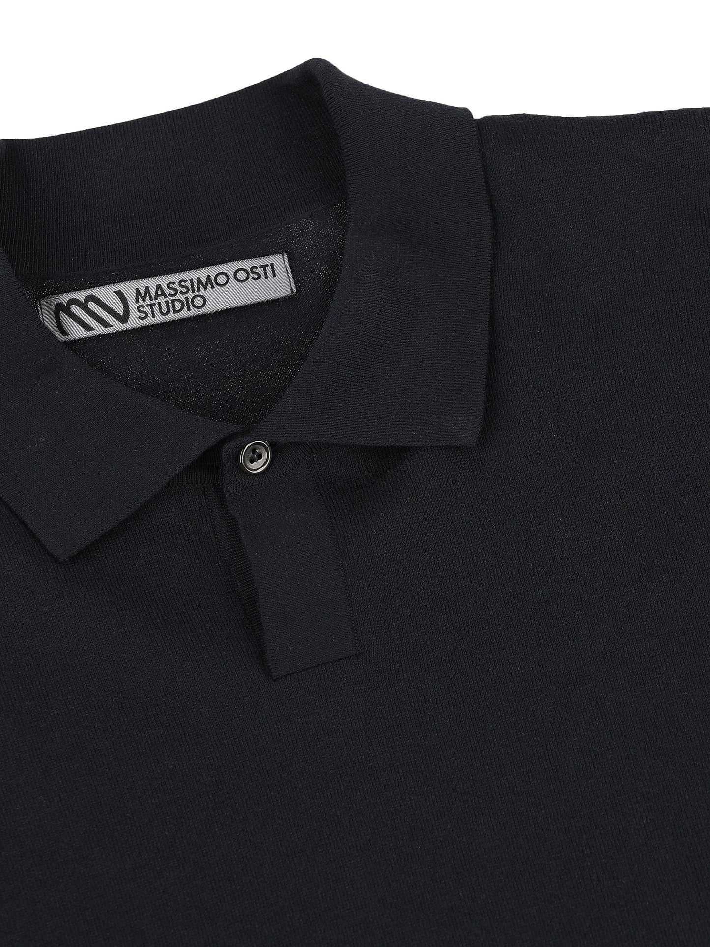 Polo realizzata in cotone. MKN107A11 0683A888 MASSIMO OSTI STUDIO 