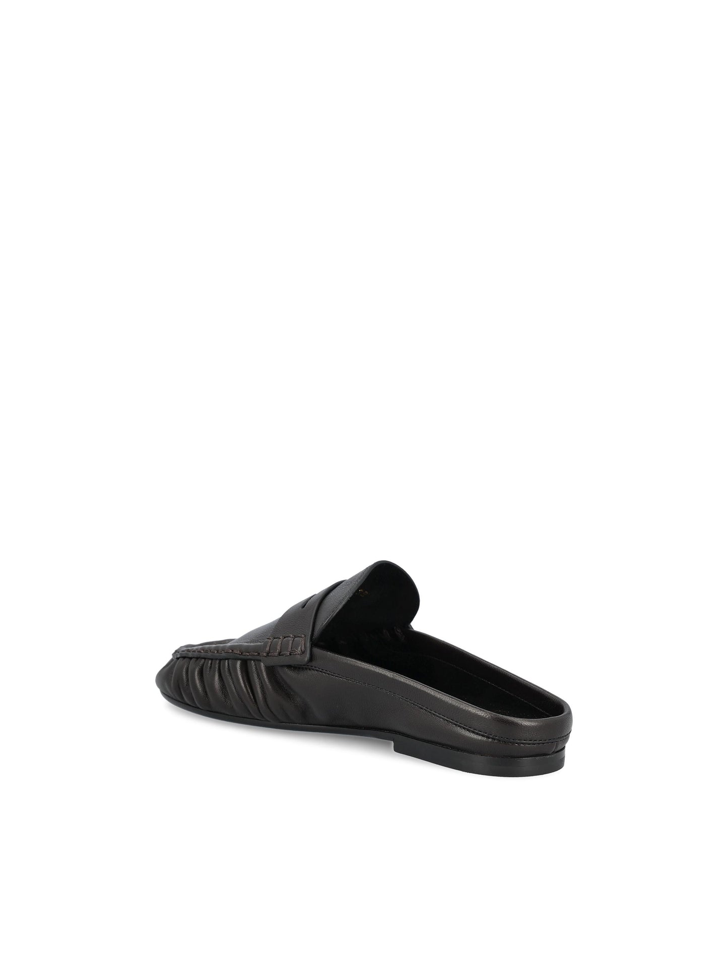 Mule LE LOAFER Saint Laurent in Pelle Stropicciata Lucida 852392 AAE692245 SAINT LAURENT 