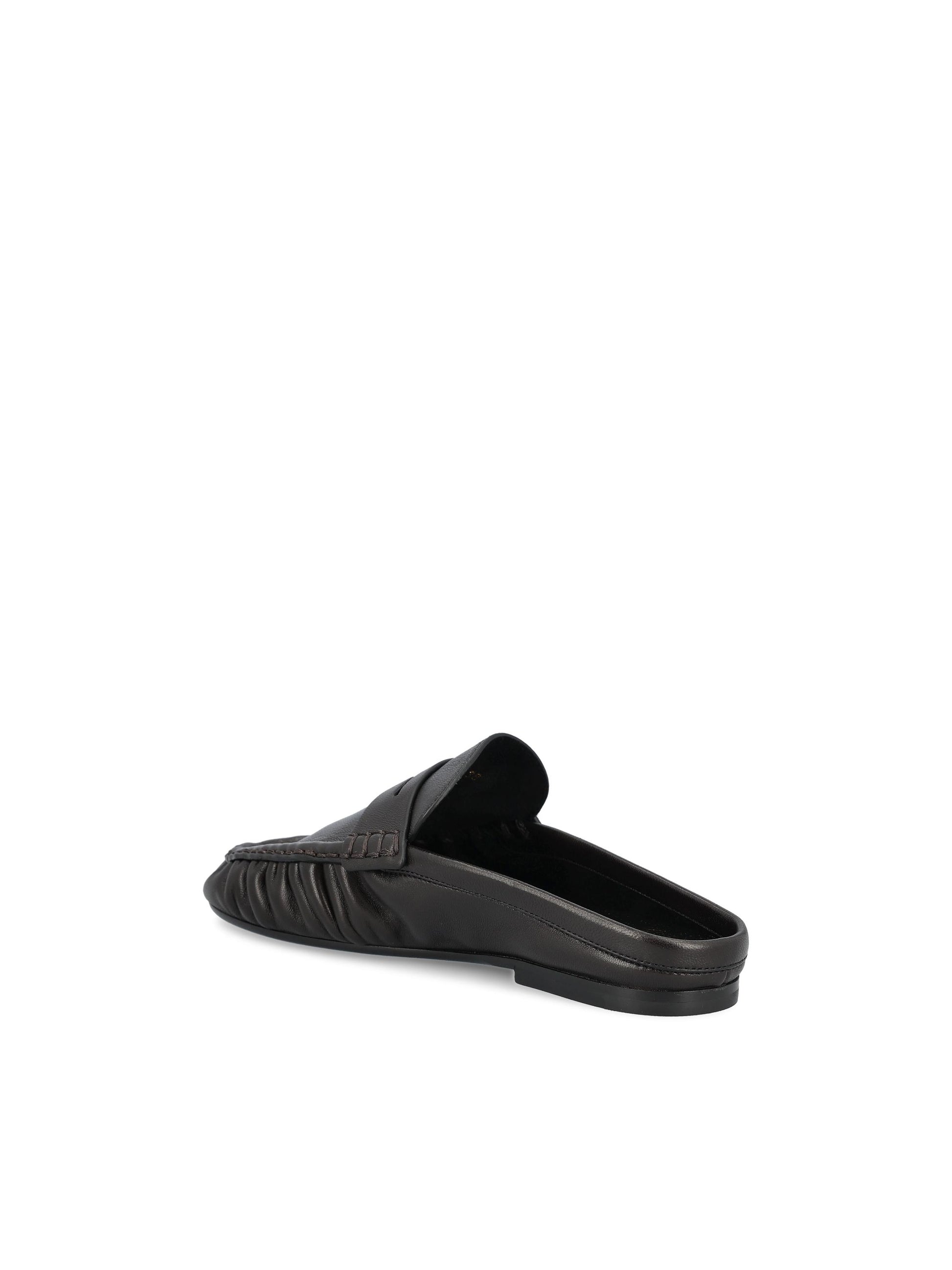 Mule LE LOAFER Saint Laurent in Pelle Stropicciata Lucida 852392 AAE692245 SAINT LAURENT 