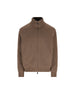 Bomber realizzato in baby cashmere. FAP3131 H10W LORO PIANA 