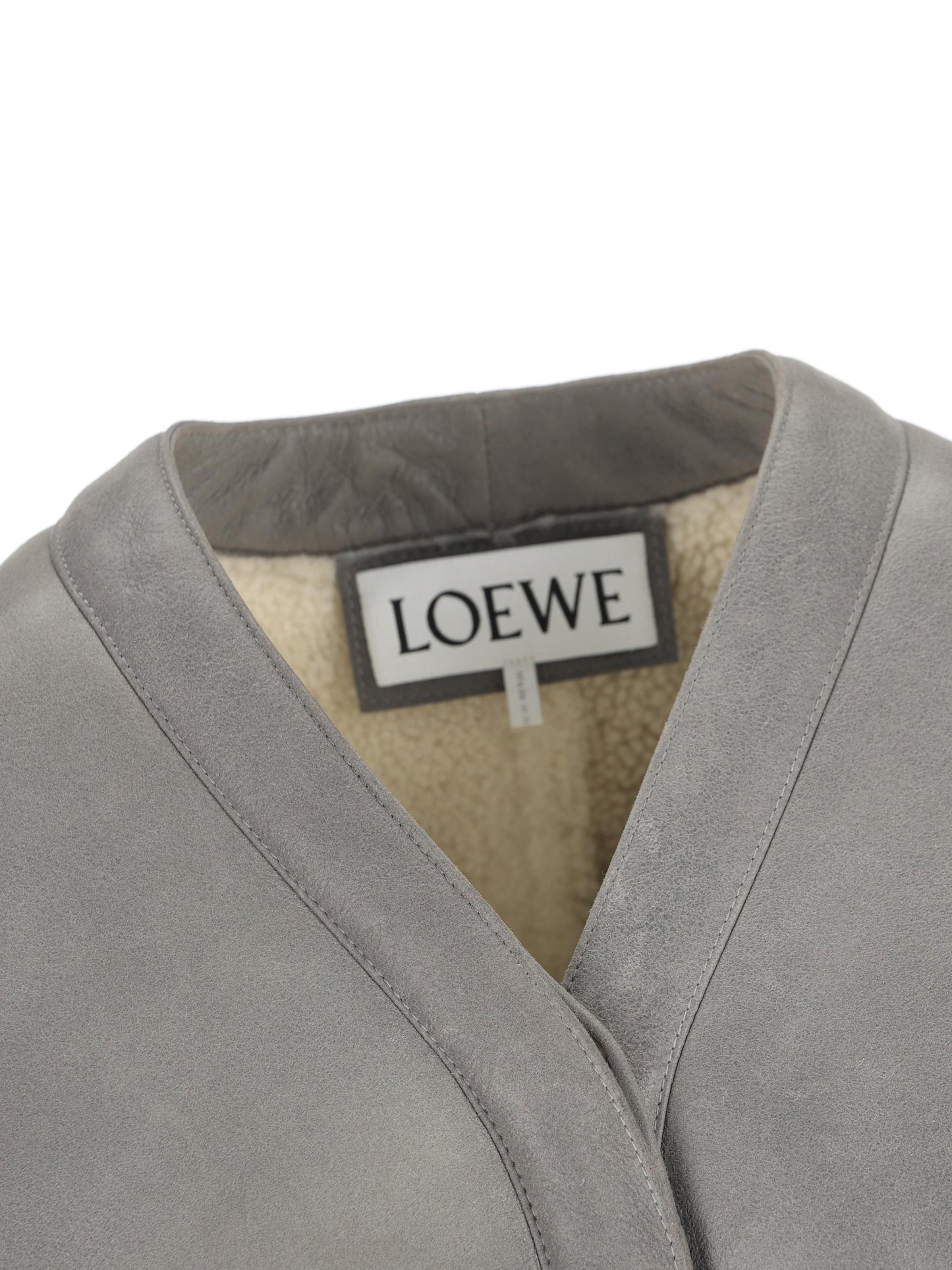 Cardigan realizzato in montone. S359Y2SL49 1130 LOEWE 