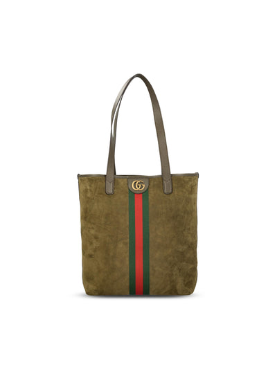Borsa Shopping Ophidia media in pelle scamosciata 834465 AAE1D3055 GUCCI 