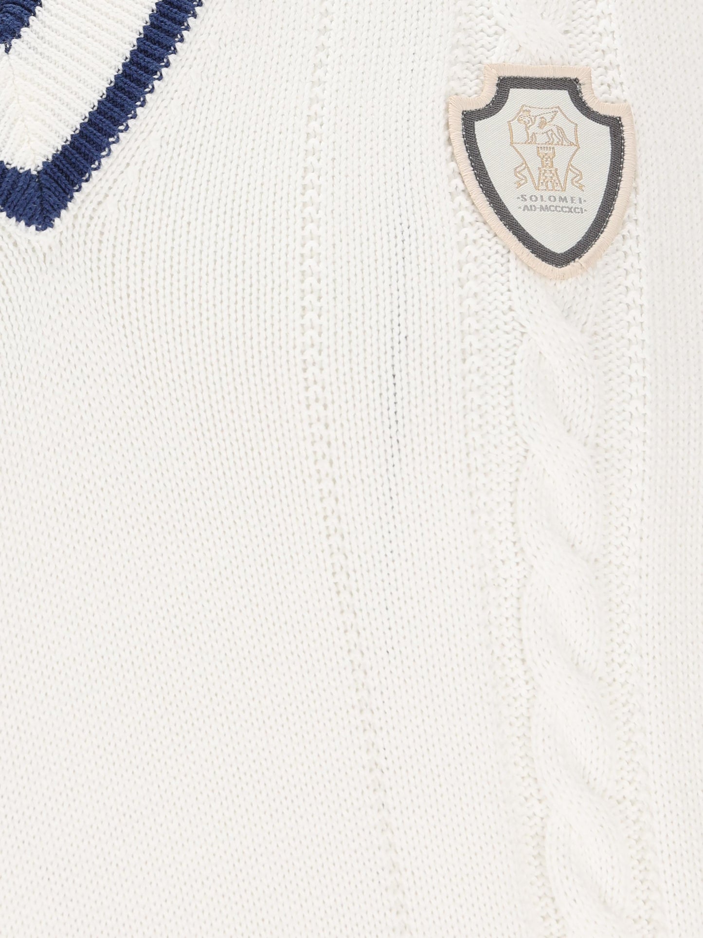 Gilet realizzato in cotone. M28707917T CGE43 BRUNELLO CUCINELLI 