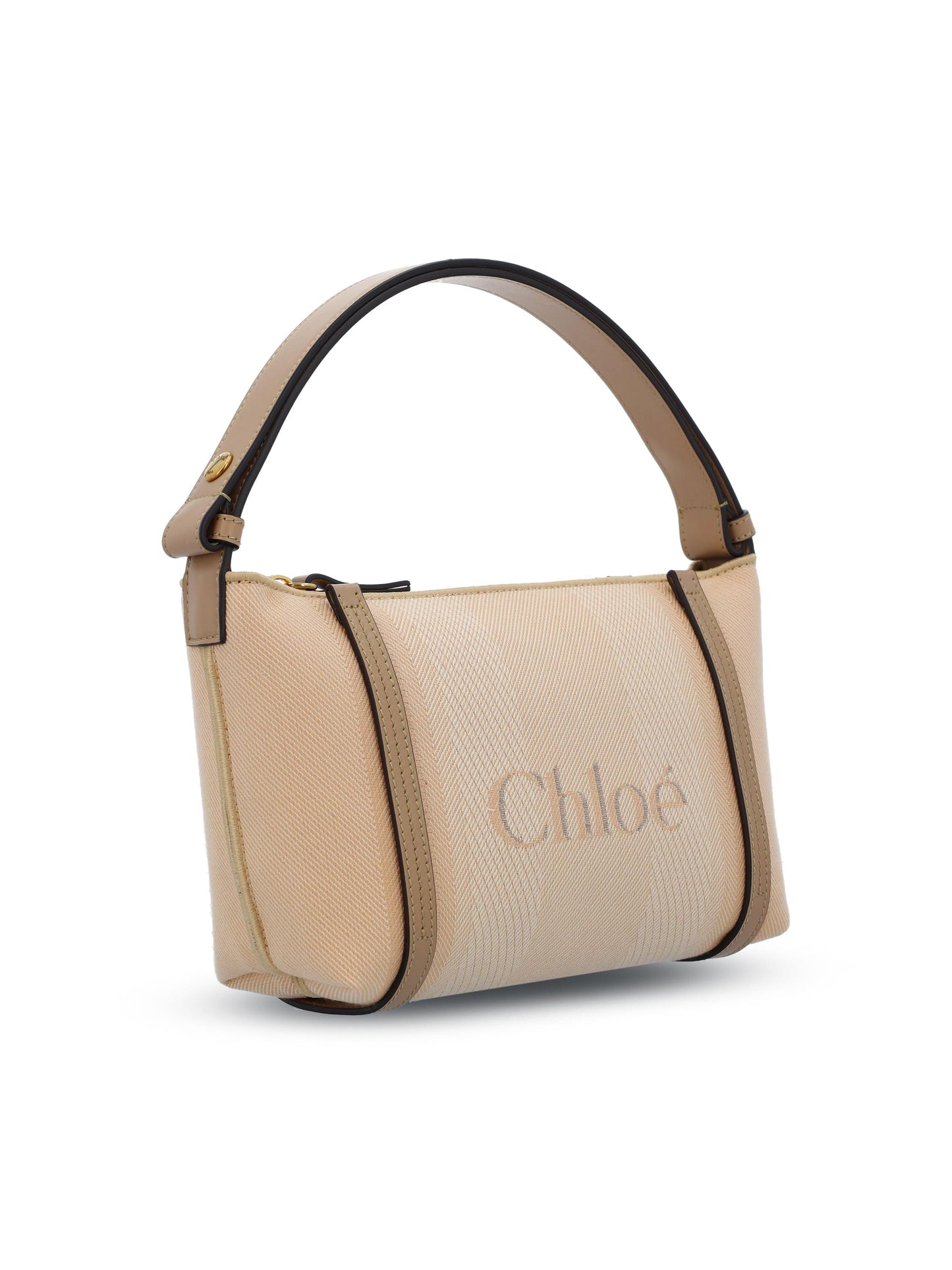 Borsa a spalla Chloé Carry in tela CH25UP566O65 26Y CHLOE' 