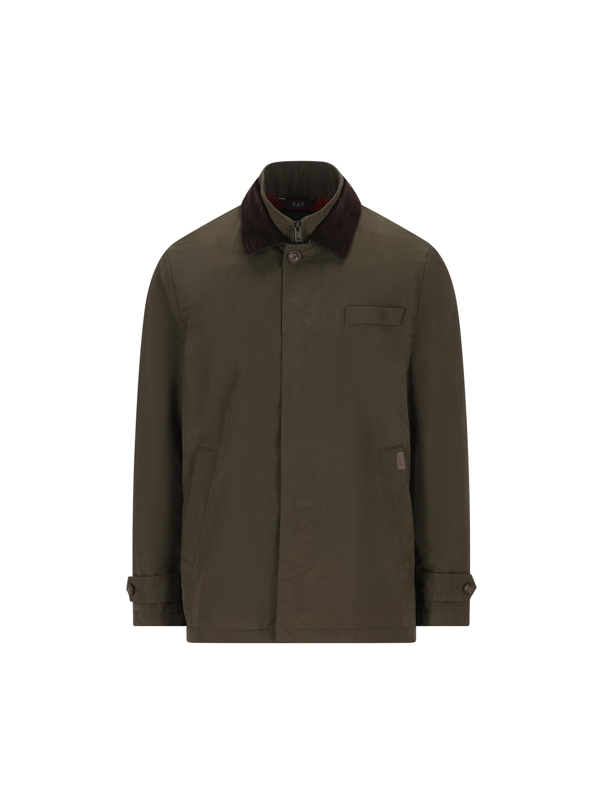 Cappotto realizzato in cotone. NAM13510100XLZ V805 FAY 