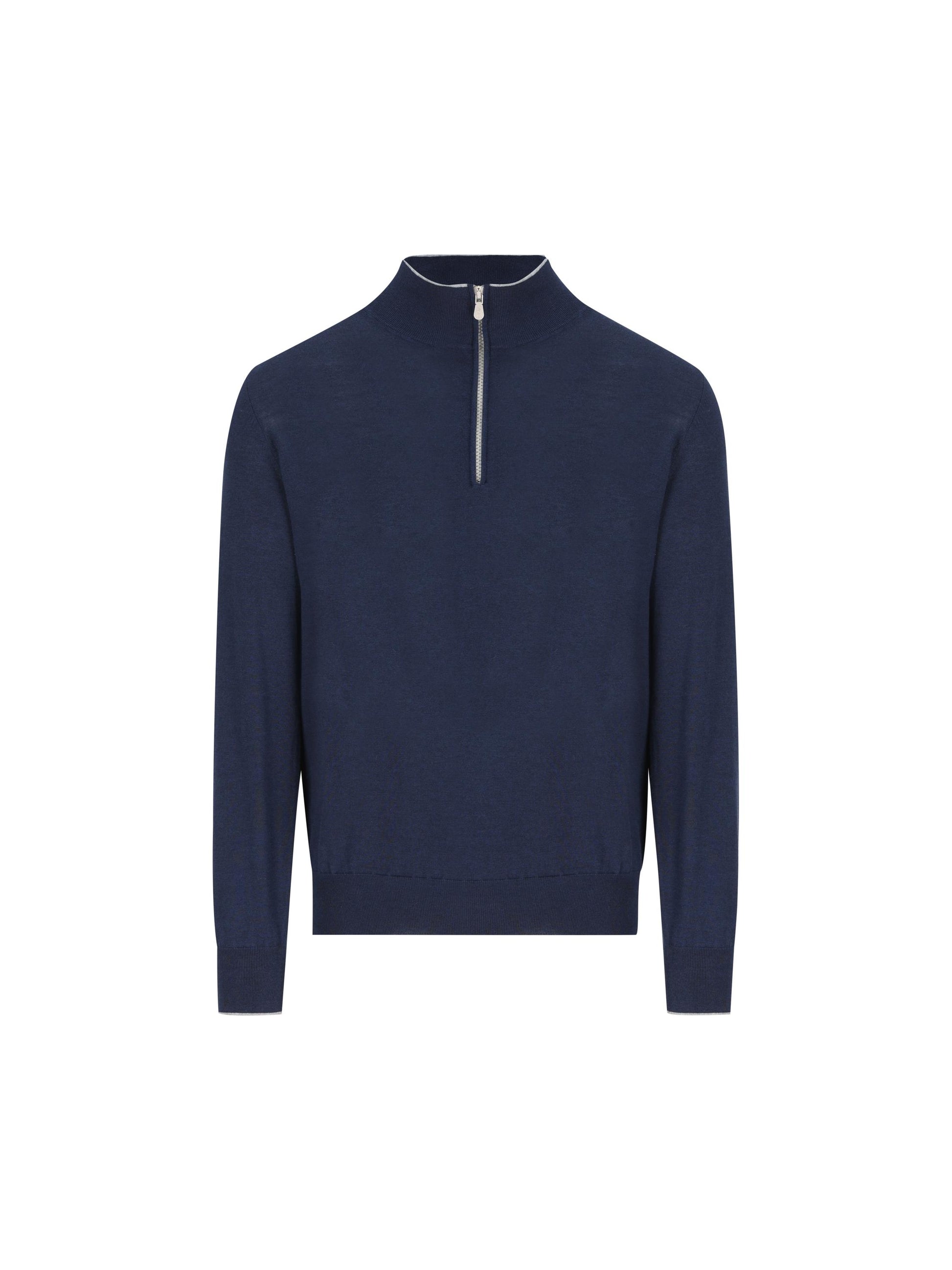 Maglia realizzata in cotone e cashmere. MIS806004 COZ76 BRUNELLO CUCINELLI 