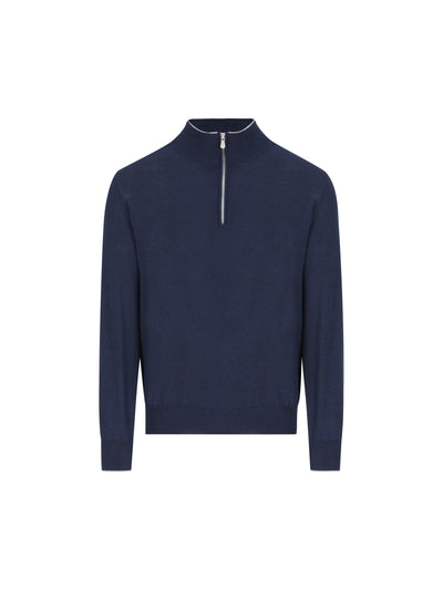 Maglia realizzata in cotone e cashmere. MIS806004 COZ76 BRUNELLO CUCINELLI 