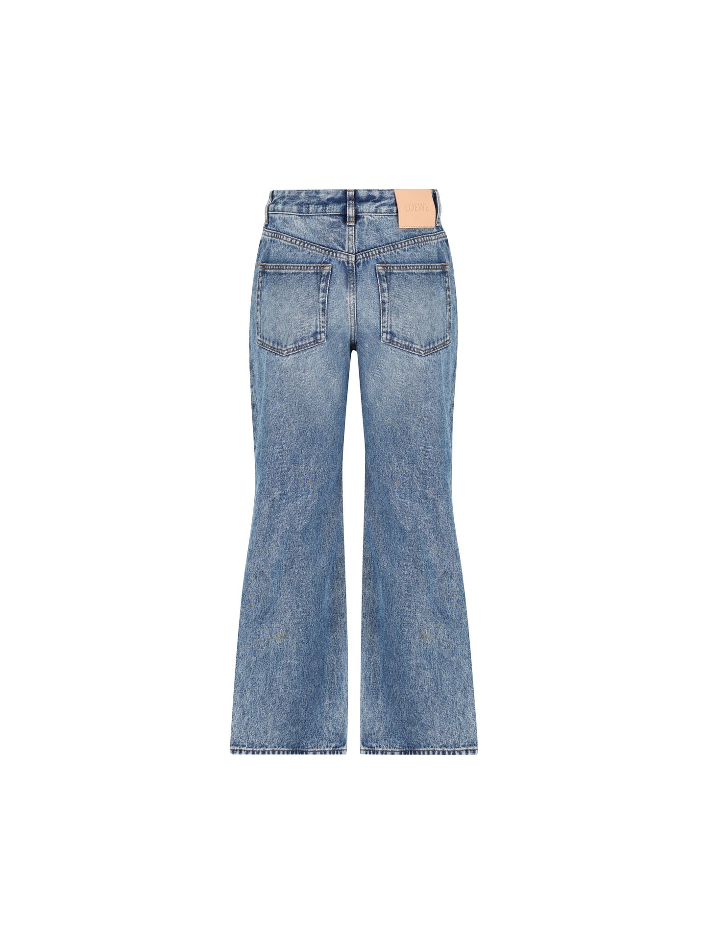 Pantaloni in denim di cotone. S616Y11X51 5720 LOEWE - PAULA'S IBIZA 