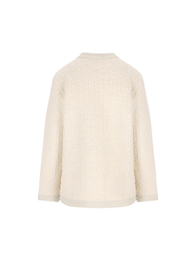 Cardigan realizzato in lana e poliammide. 851946 XKFAR9943 GUCCI 