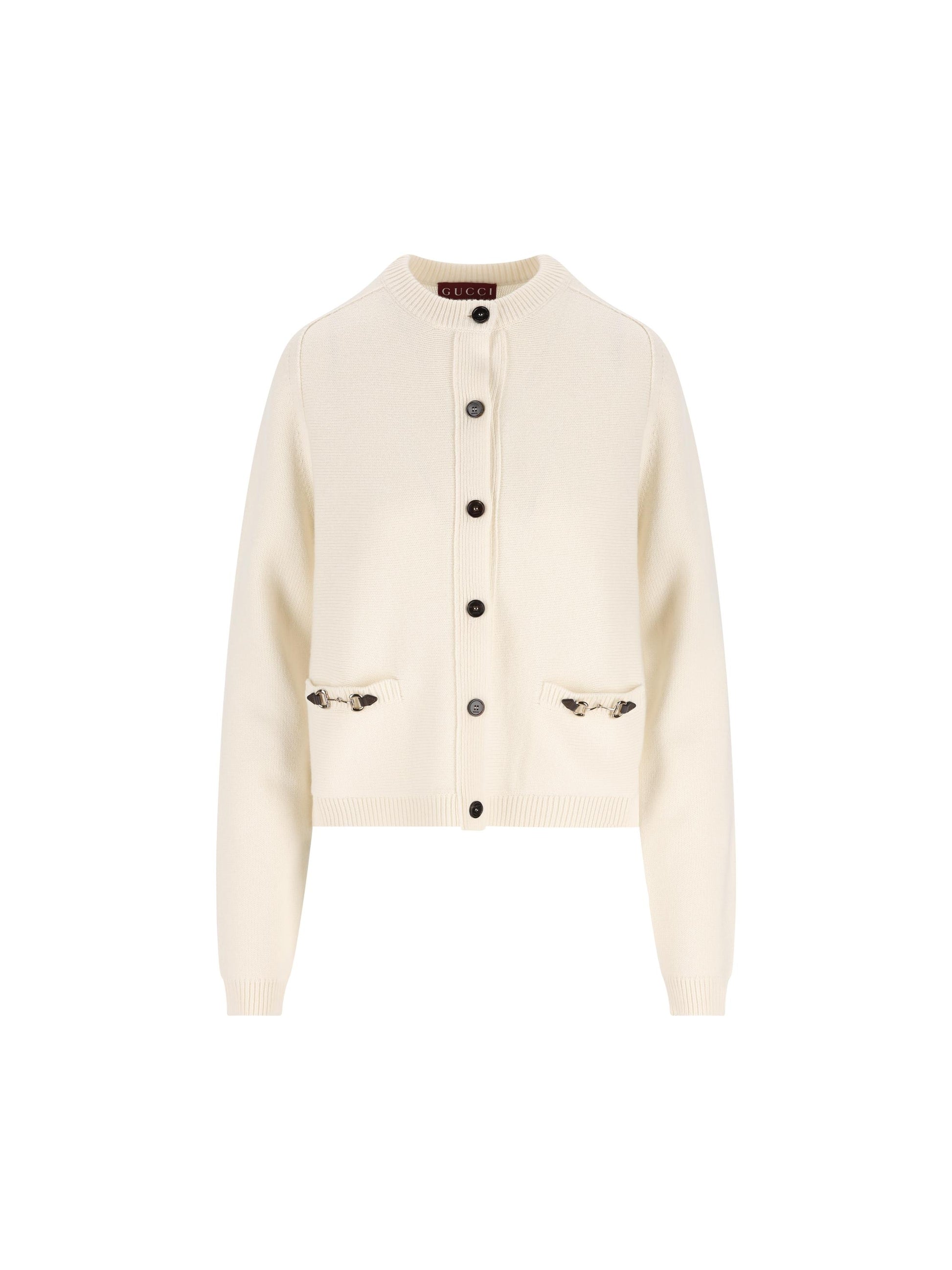 Cardigan realizzato in lana e cashmere. 851977 XKEVK9051 GUCCI 