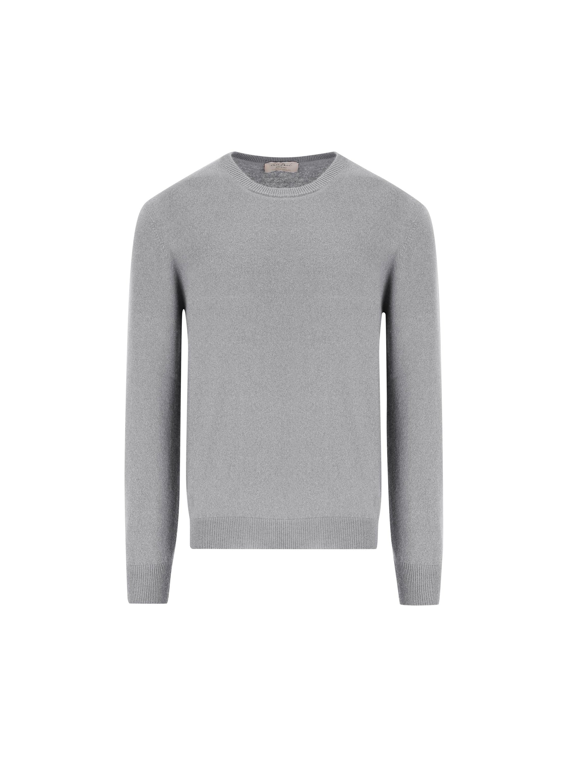Maglia realizzata in cashmere. 34001 GRIGIO CHEZ PAUL