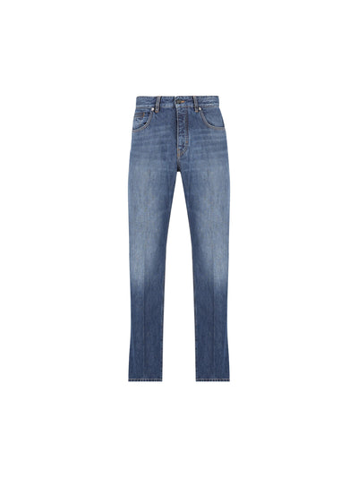 Jeans in denim slavato blu scuro BM51MN516L 401 GIVENCHY 