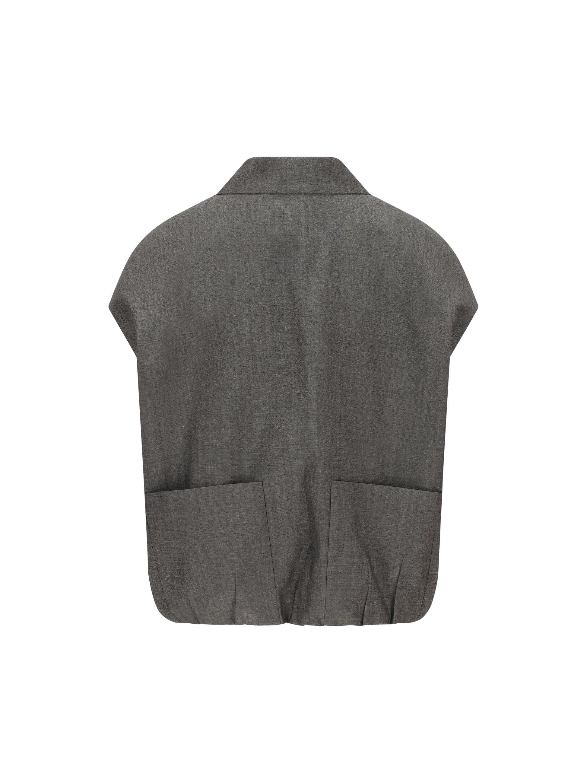 Giacca realizzata in misto viscosa e lana. FJ7713 AW7UF0W1L FENDI 