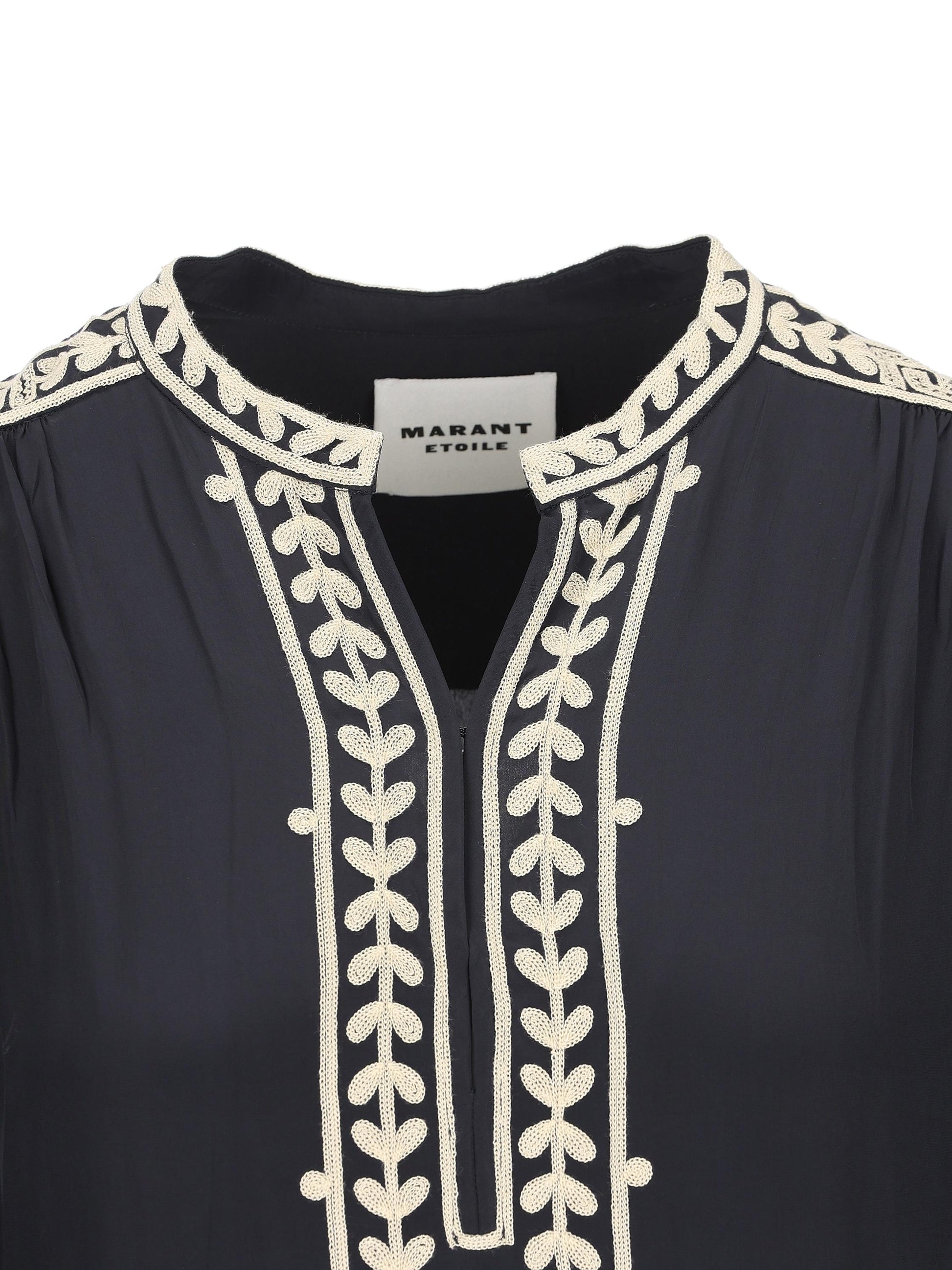 Abito realizzato in viscosa. 25ARO0788FA-C3J02E 01BK ISABEL MARANT ETOILE 