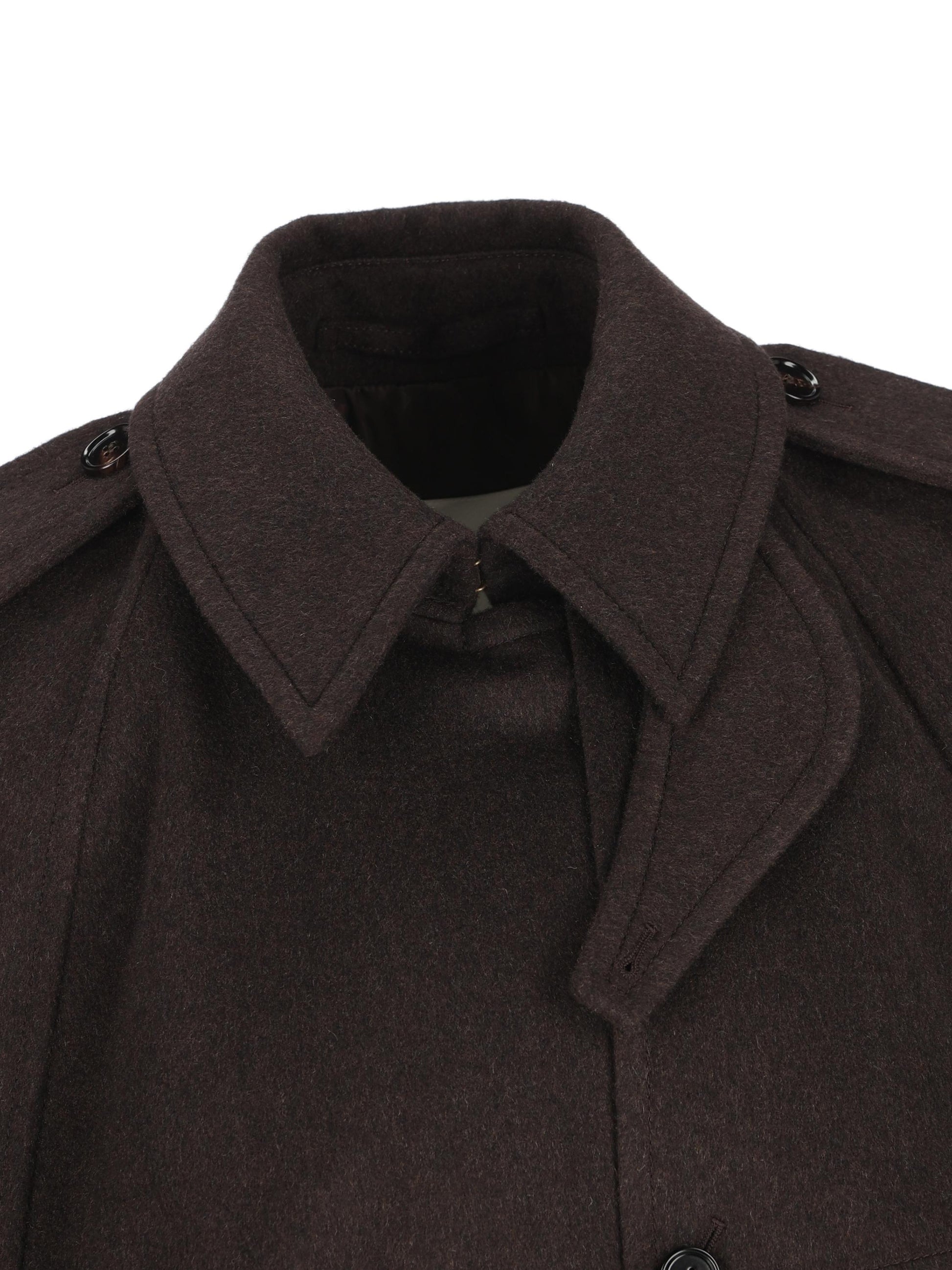 Cappotto realizzato in cashmere. 8115048 C3876 BURBERRY 