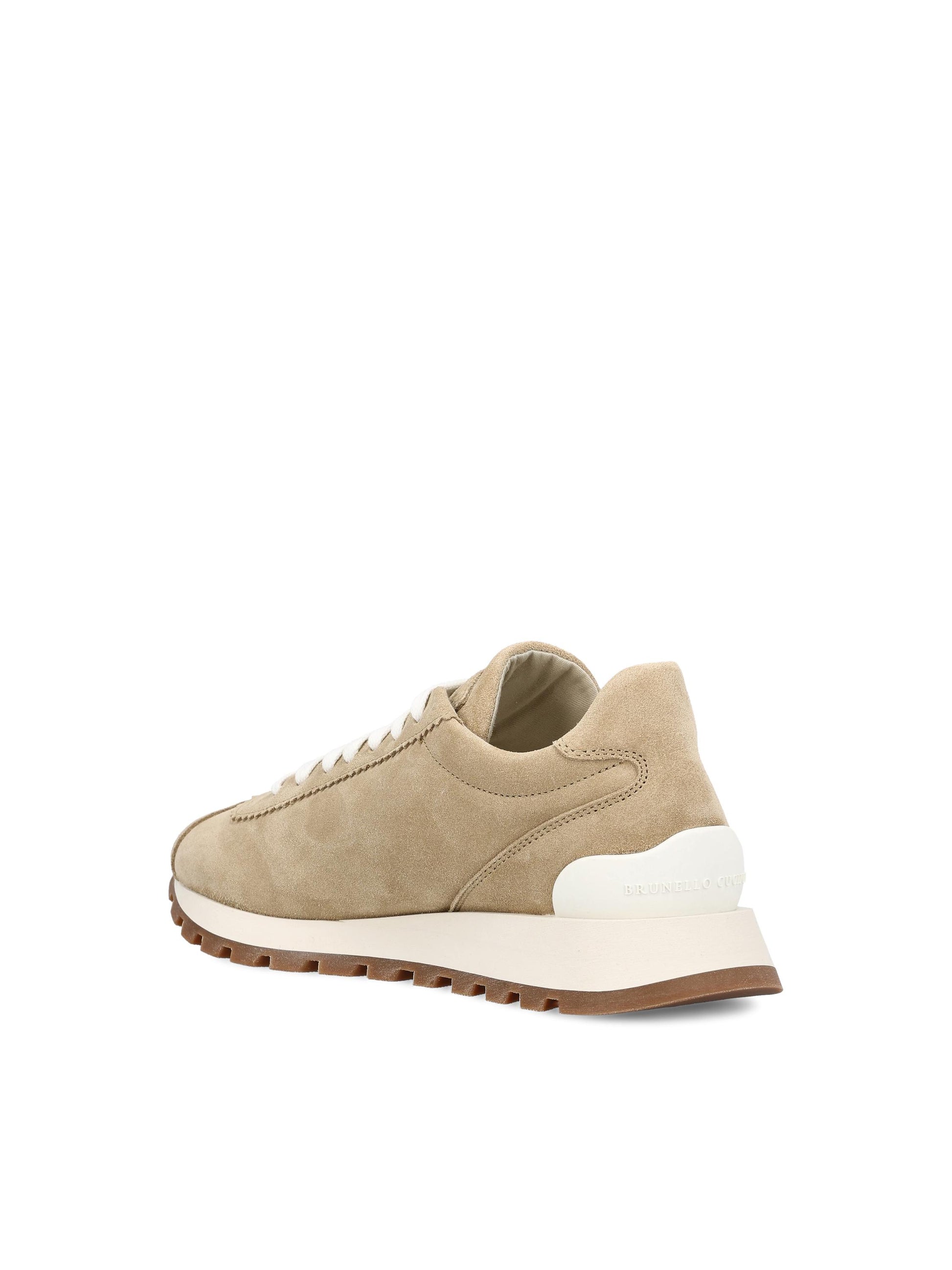 Sneakers in pelle scamosciata. MZSFG2110 C4180 BRUNELLO CUCINELLI 