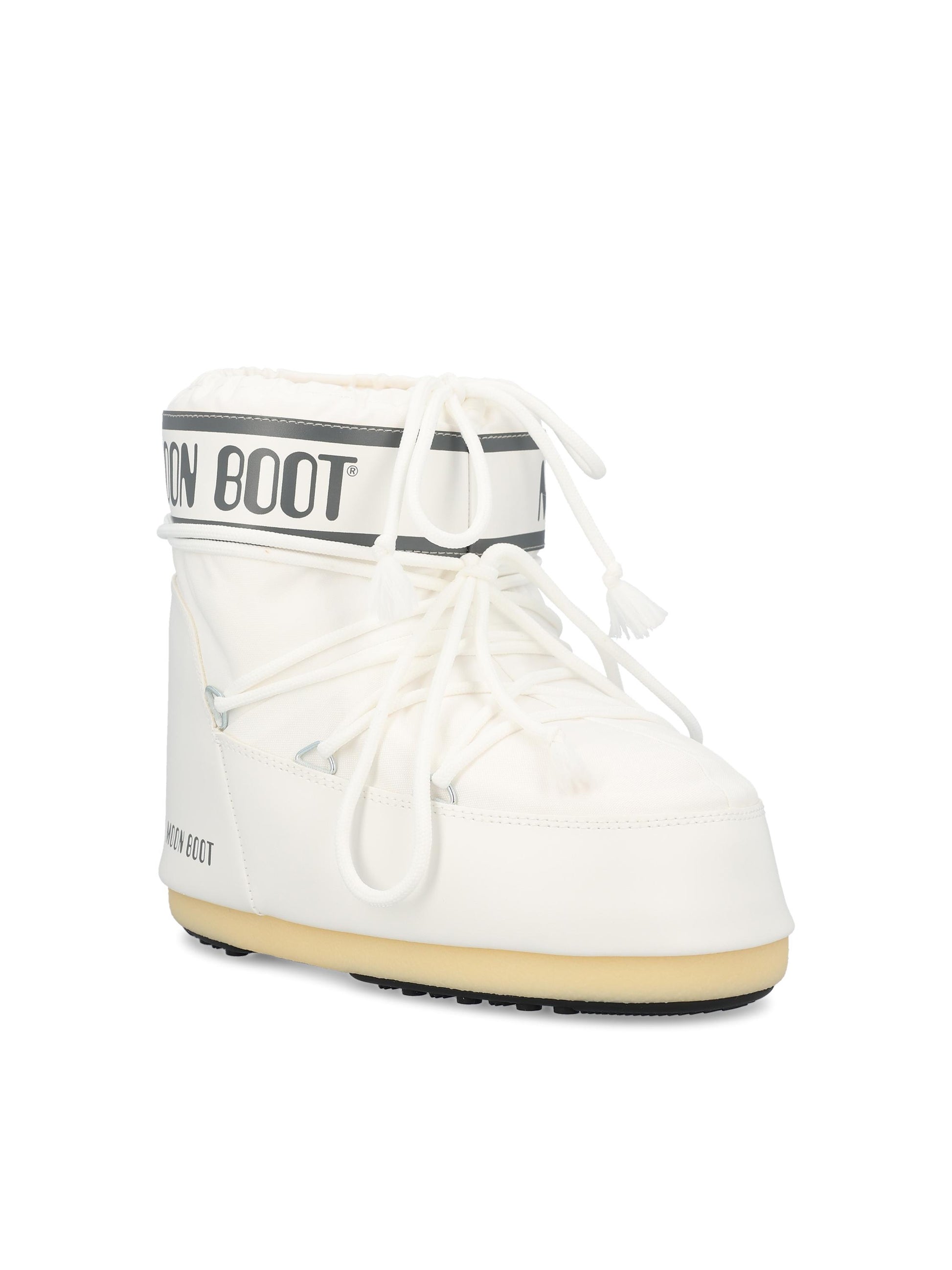Stivale Icon Low in nylon bianco 80D1409340 A009 MOON BOOT 