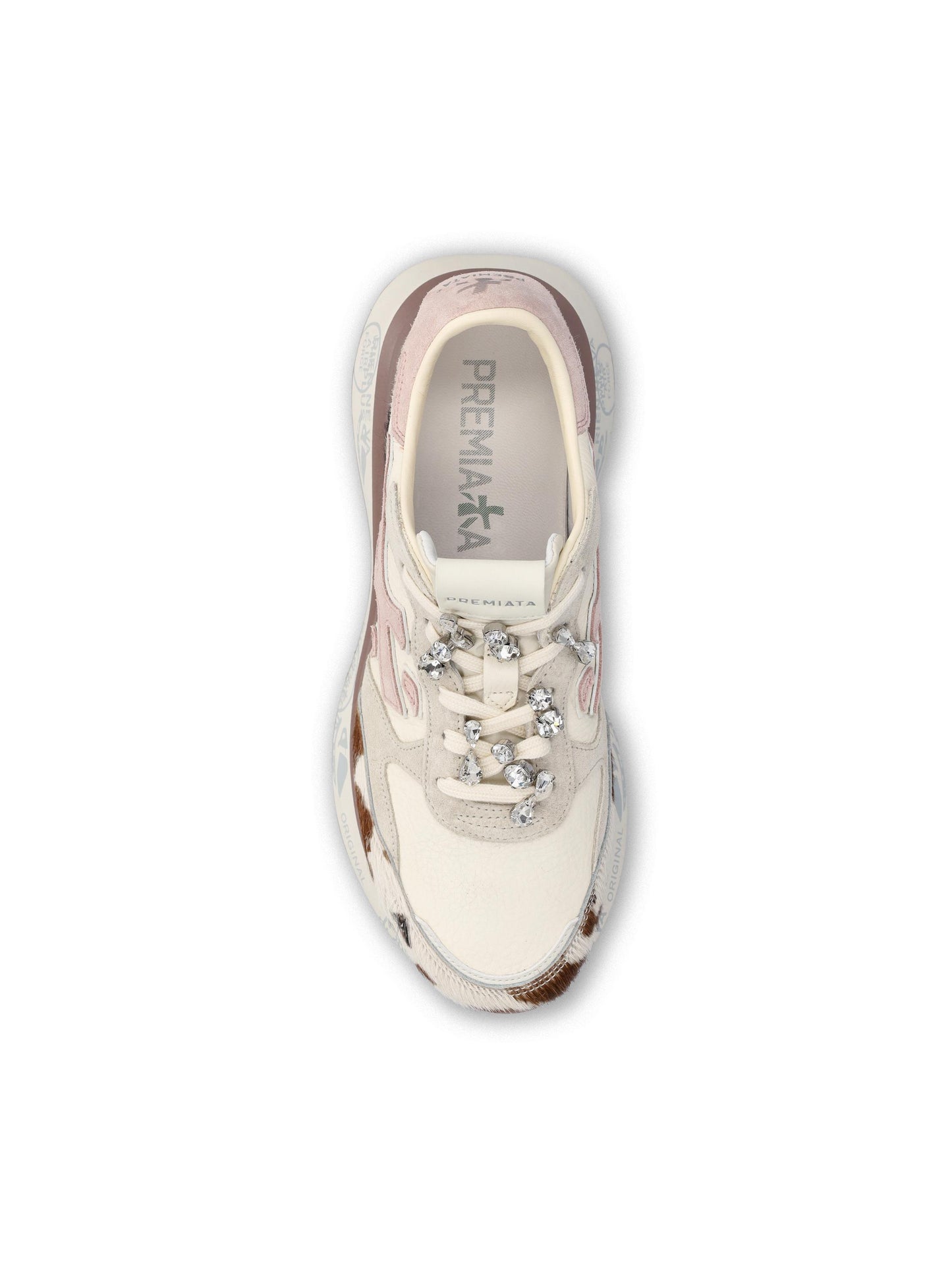 Sneakers realizzate in pelle e suede. LAURYN 8456K PREMIATA 