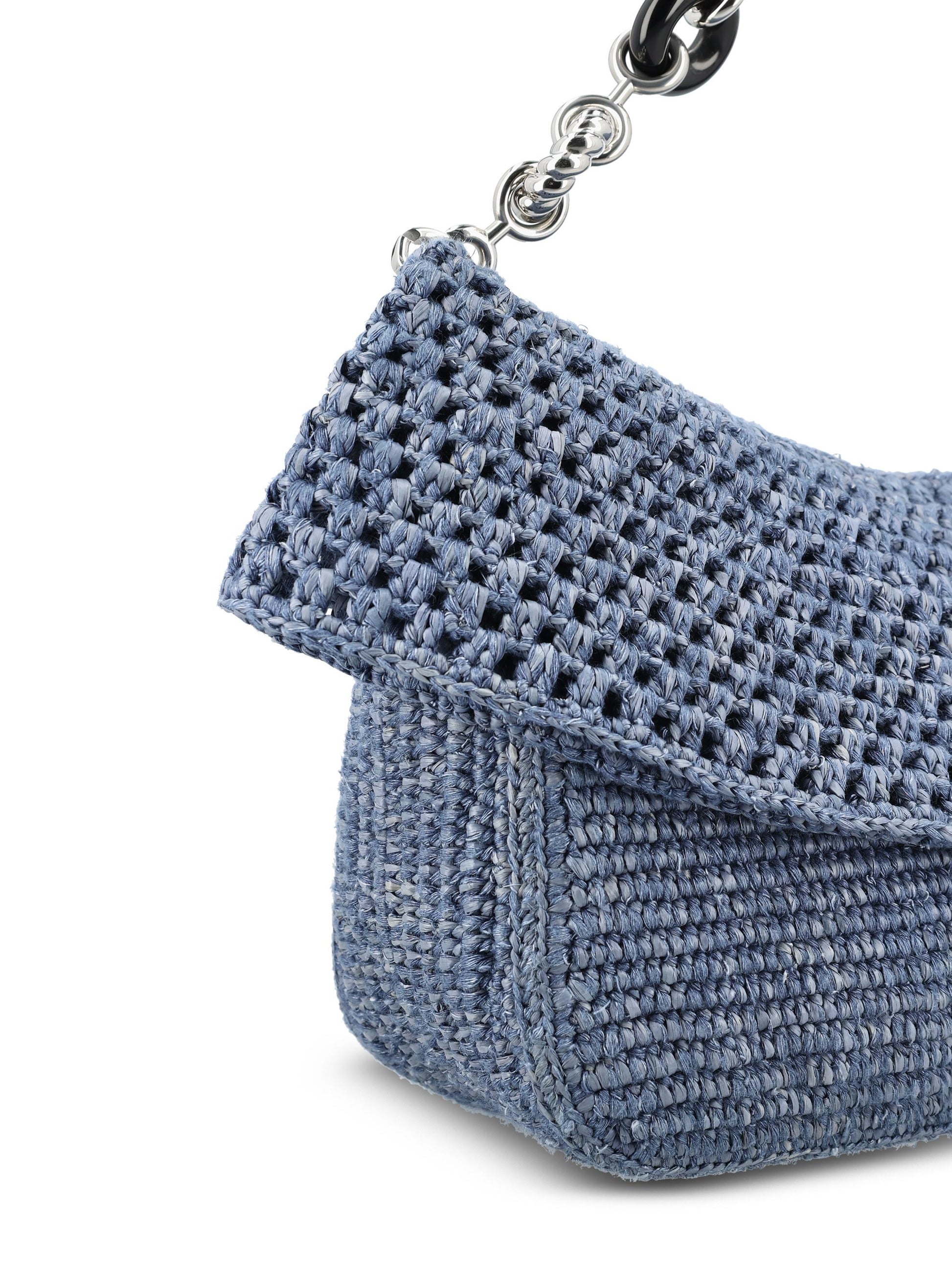 Borsa realizzata all'uncinetto. AP22P22X21 8798 LOEWE - PAULA'S IBIZA 