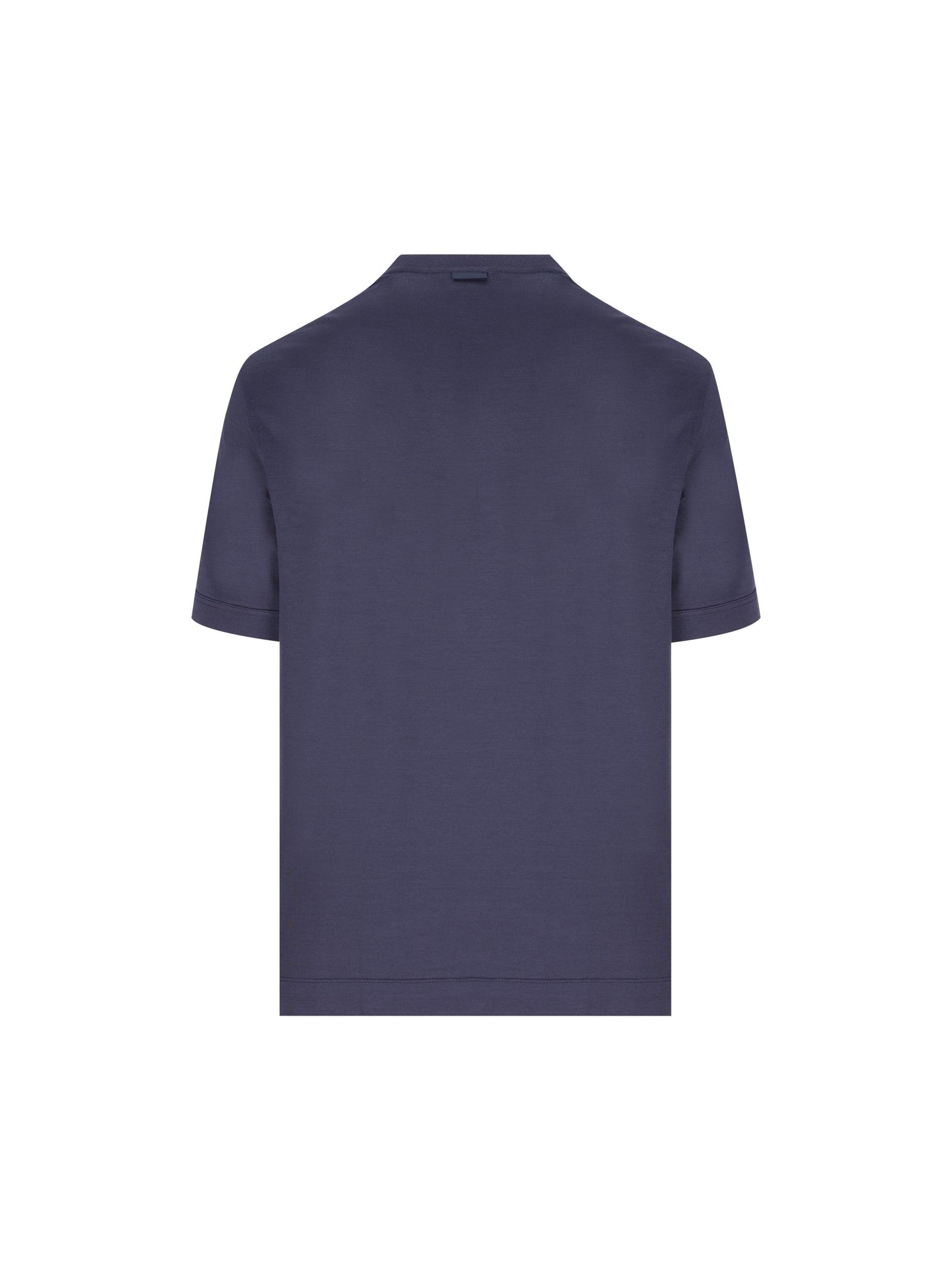 T-Shirt realizzata in cotone e seta. UH386A3 H718422 ZEGNA 