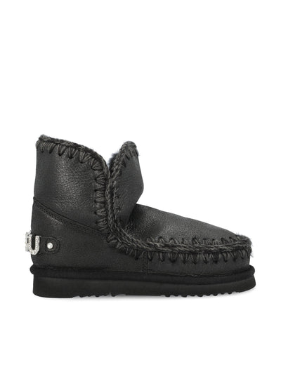 Stivali realizzati in pelle di montone. FW101036B CBKG MOU 