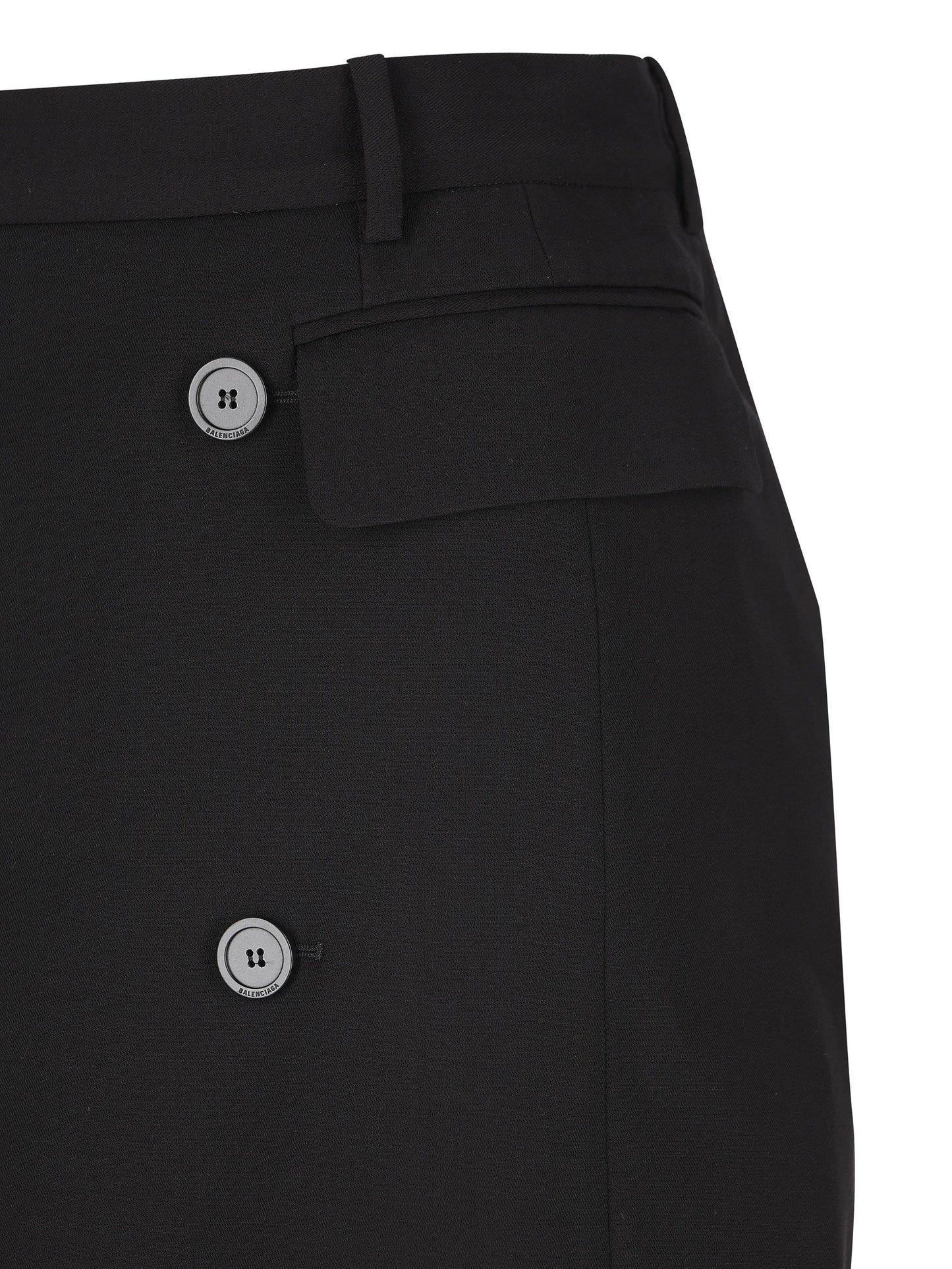 Gonna realizzata in viscosa. 838765 TRT011000 BALENCIAGA 