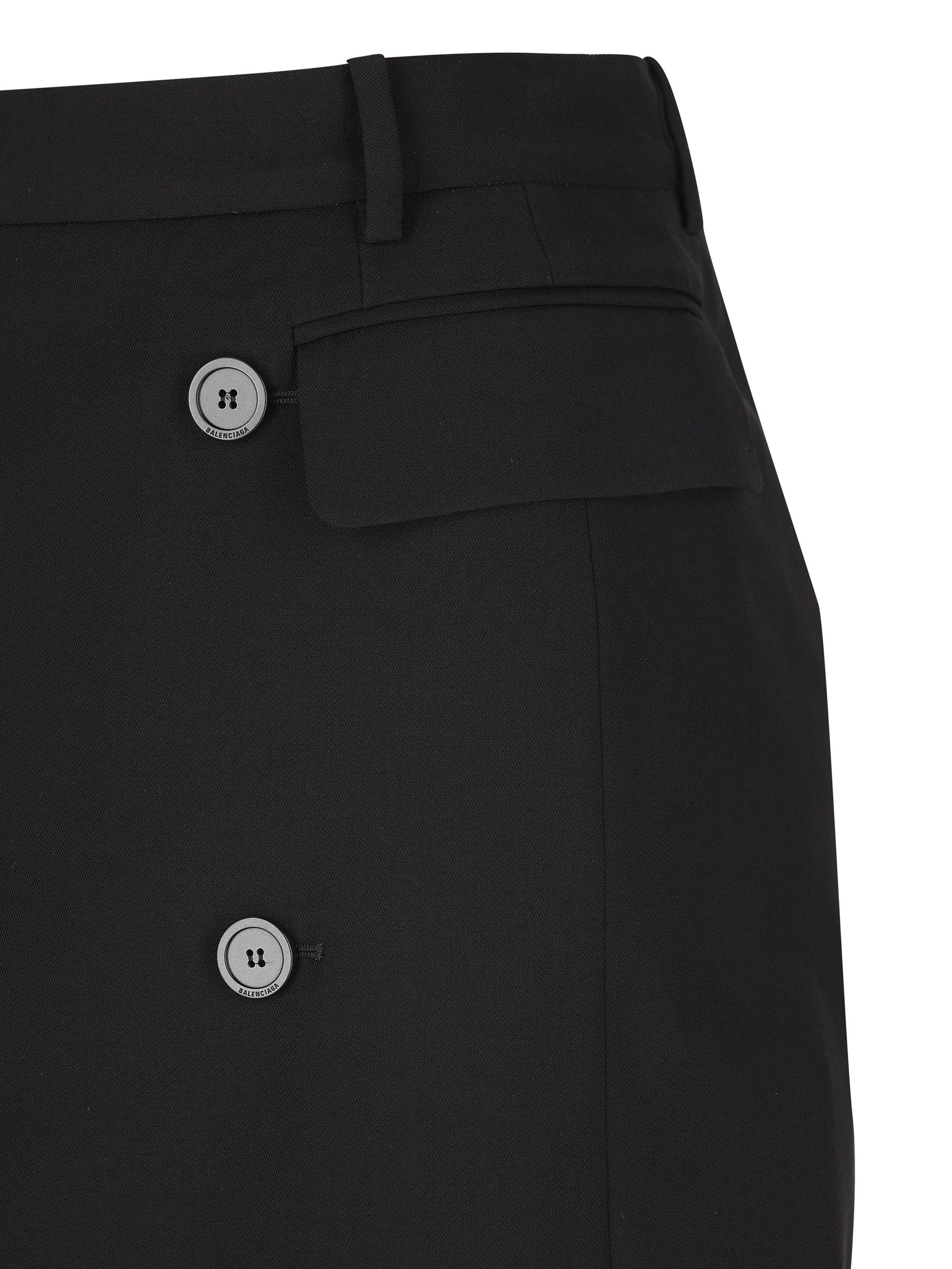 Gonna realizzata in viscosa. 838765 TRT011000 BALENCIAGA 