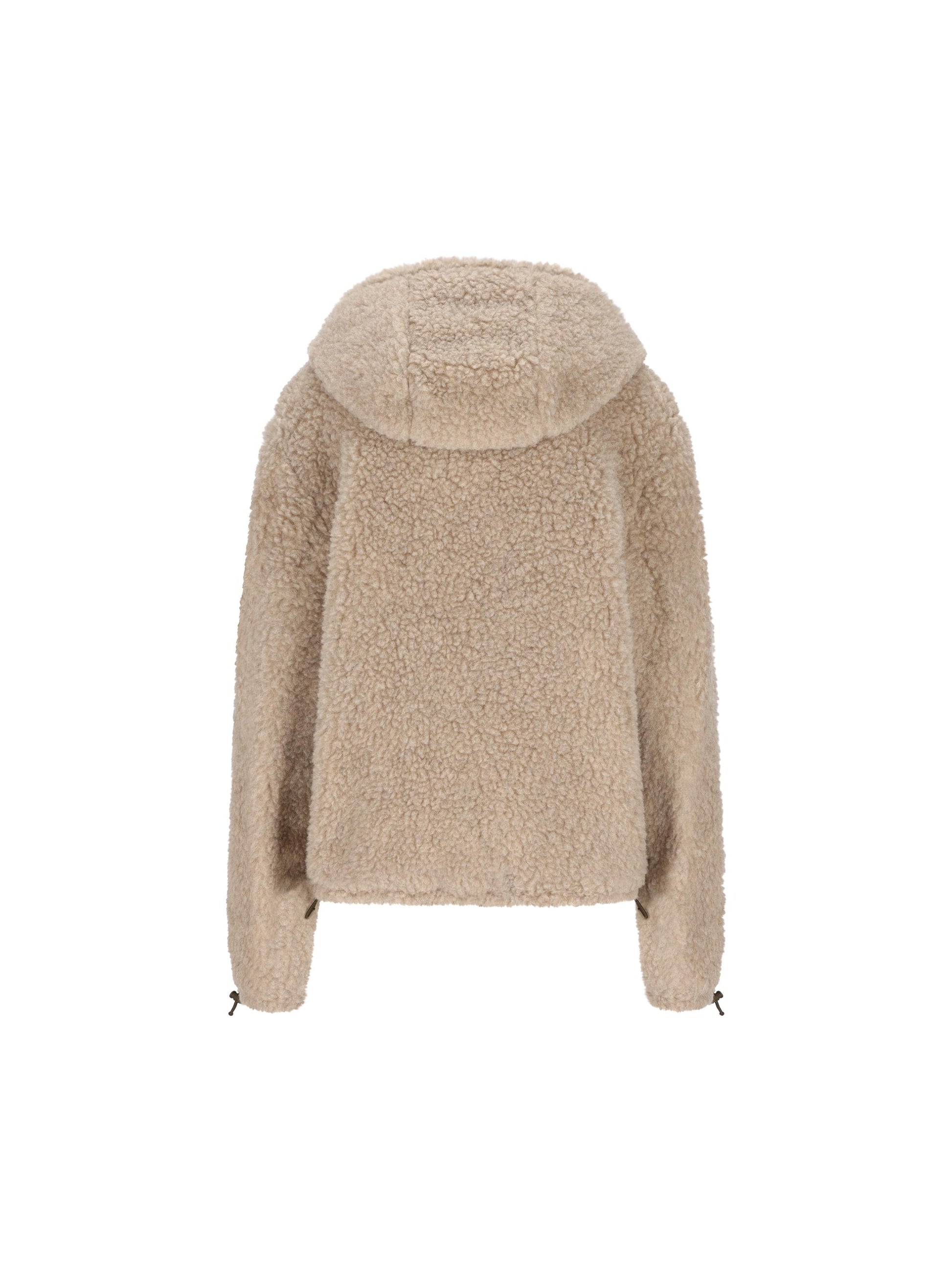 Piumino realizzato in lana vergine e poliestere riciclato. ML1376 18S9F03QQ MIU MIU 