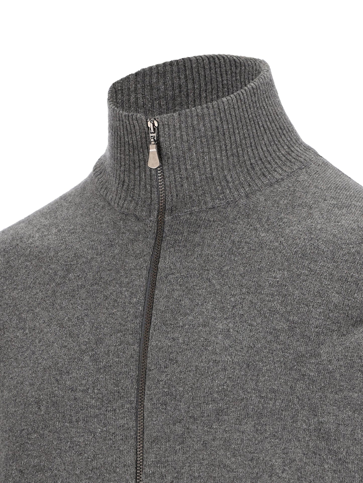 Blouson basic in cashmere con zip 3157E 1005 ALPHA STUDIO 