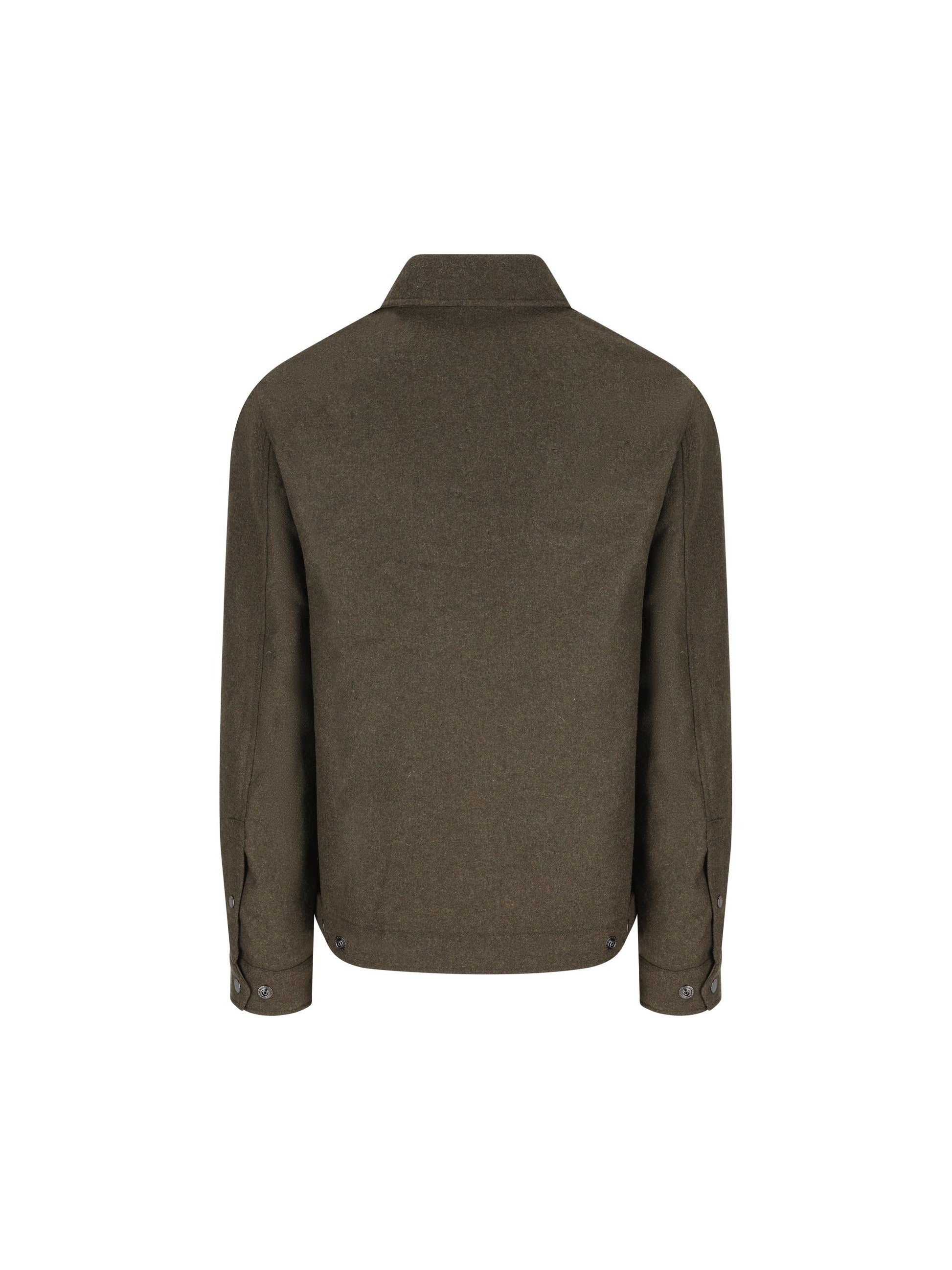 Camicia realizzata in lana e poliammide. CFWOOS2019MRUT3190 614 WOOLRICH 