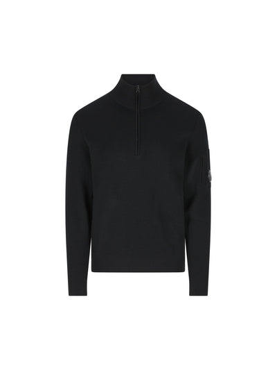 Maglione half zip realizzato in Re-Wool. 19CMKN201A 006595A999 C.P COMPANY 