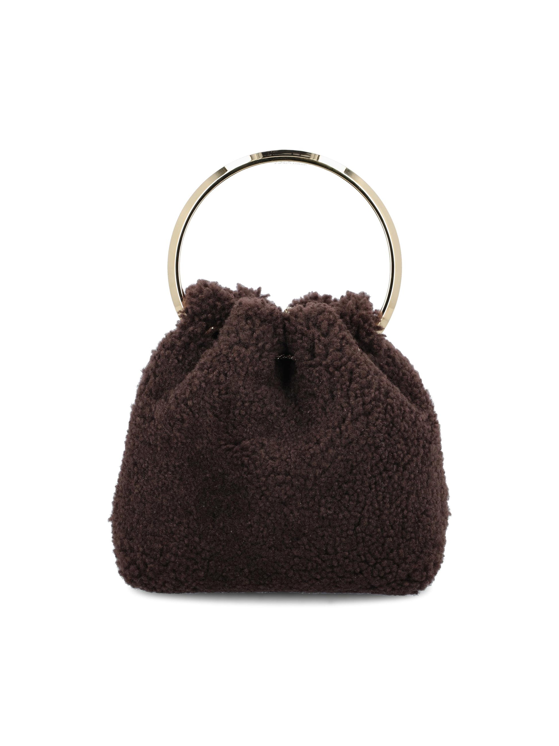 Borsa Bon Bon BON BON XYHCHOCOLATE/LIGHT GOLD JIMMY CHOO 