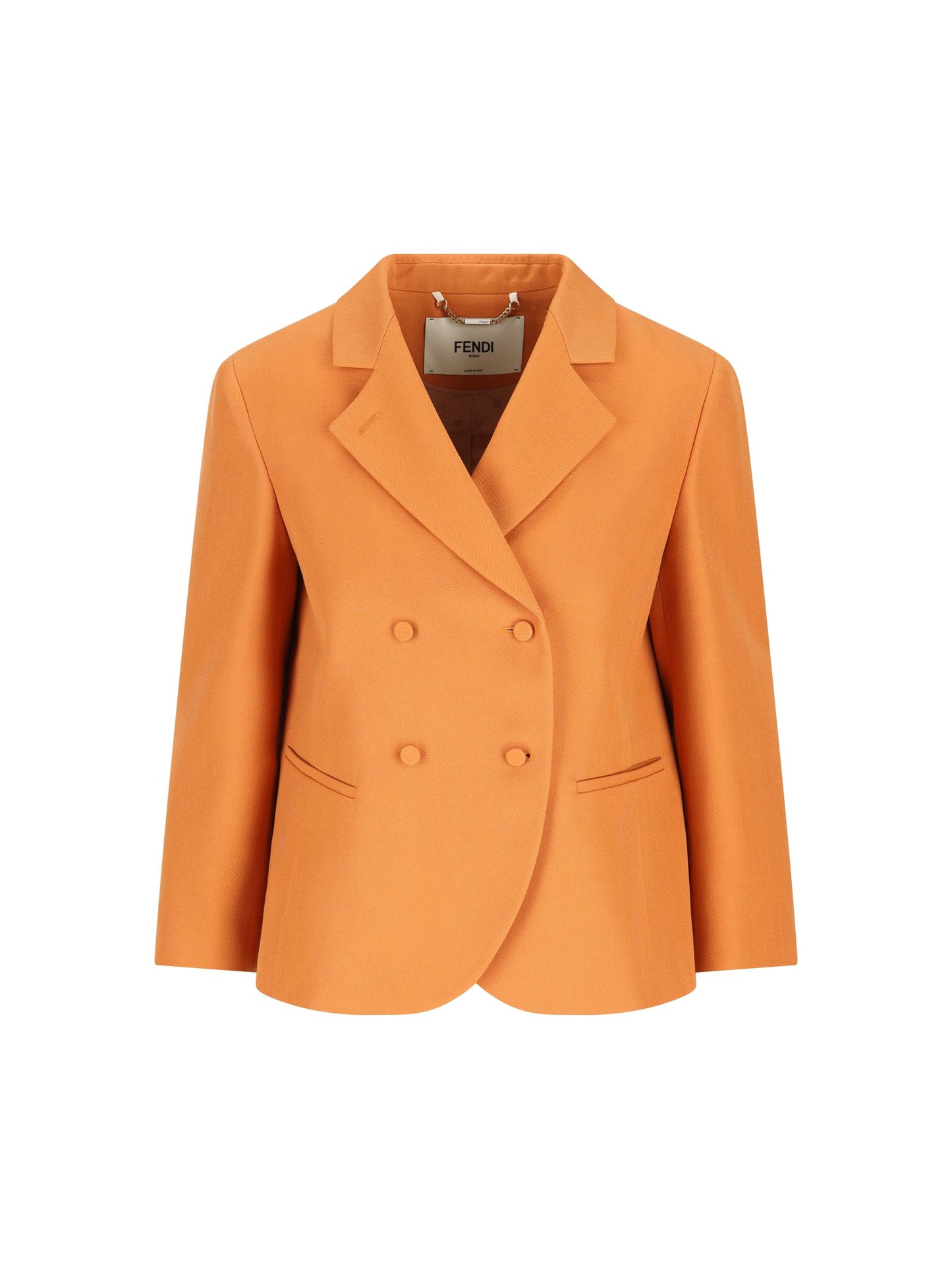 Blazer realizzato in lana e viscosa. FJ7676 AJYFF1UKE FENDI 