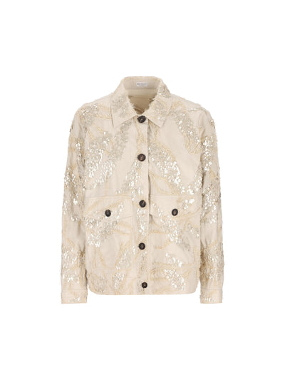 Outwear realizzato in cotone e poliammide. M0F79HM206 C9593 BRUNELLO CUCINELLI 