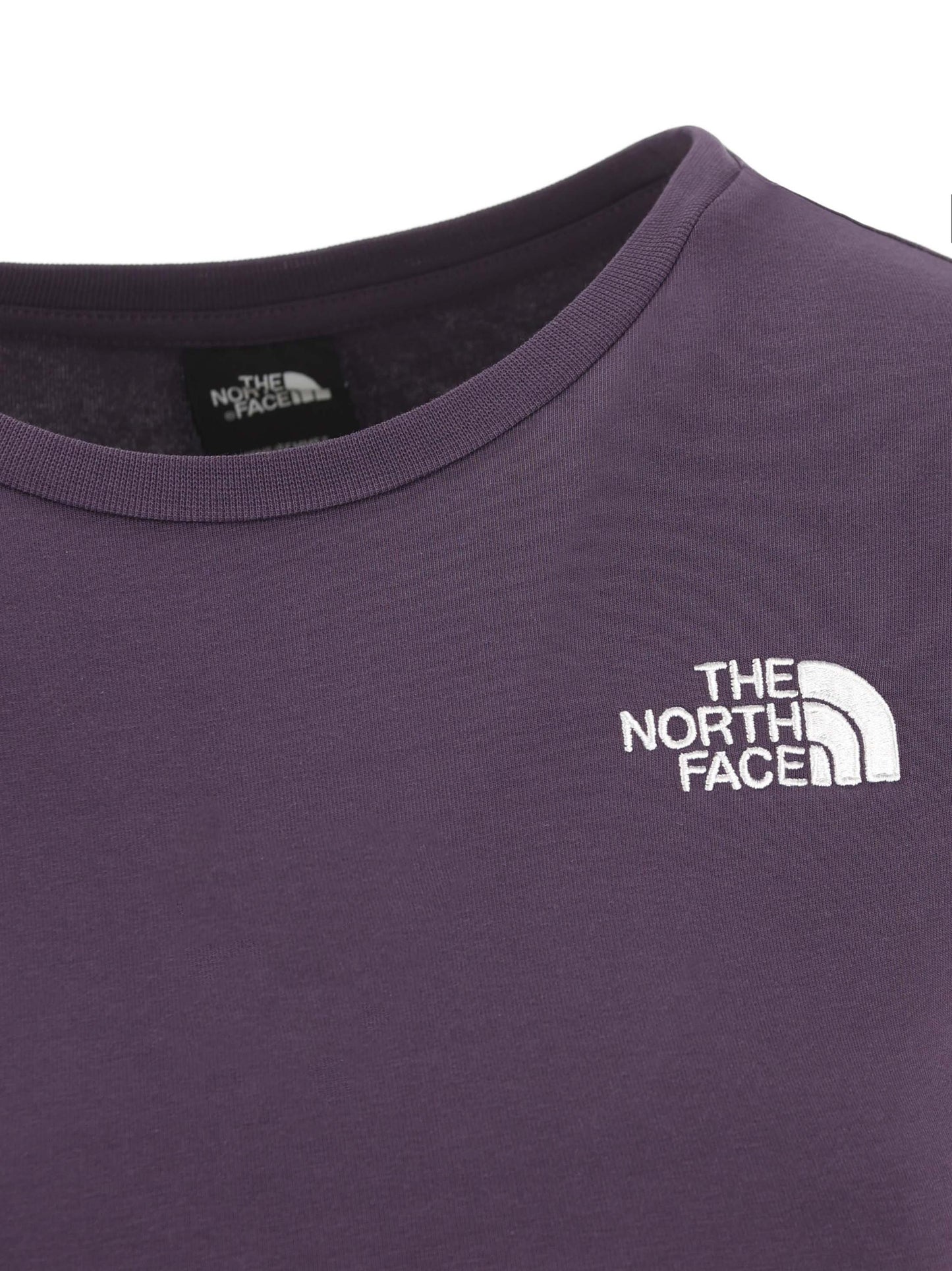 T-Shirt cropped realizzata in cotone. NF0A55AO G5O1 THE NORTH FACE 
